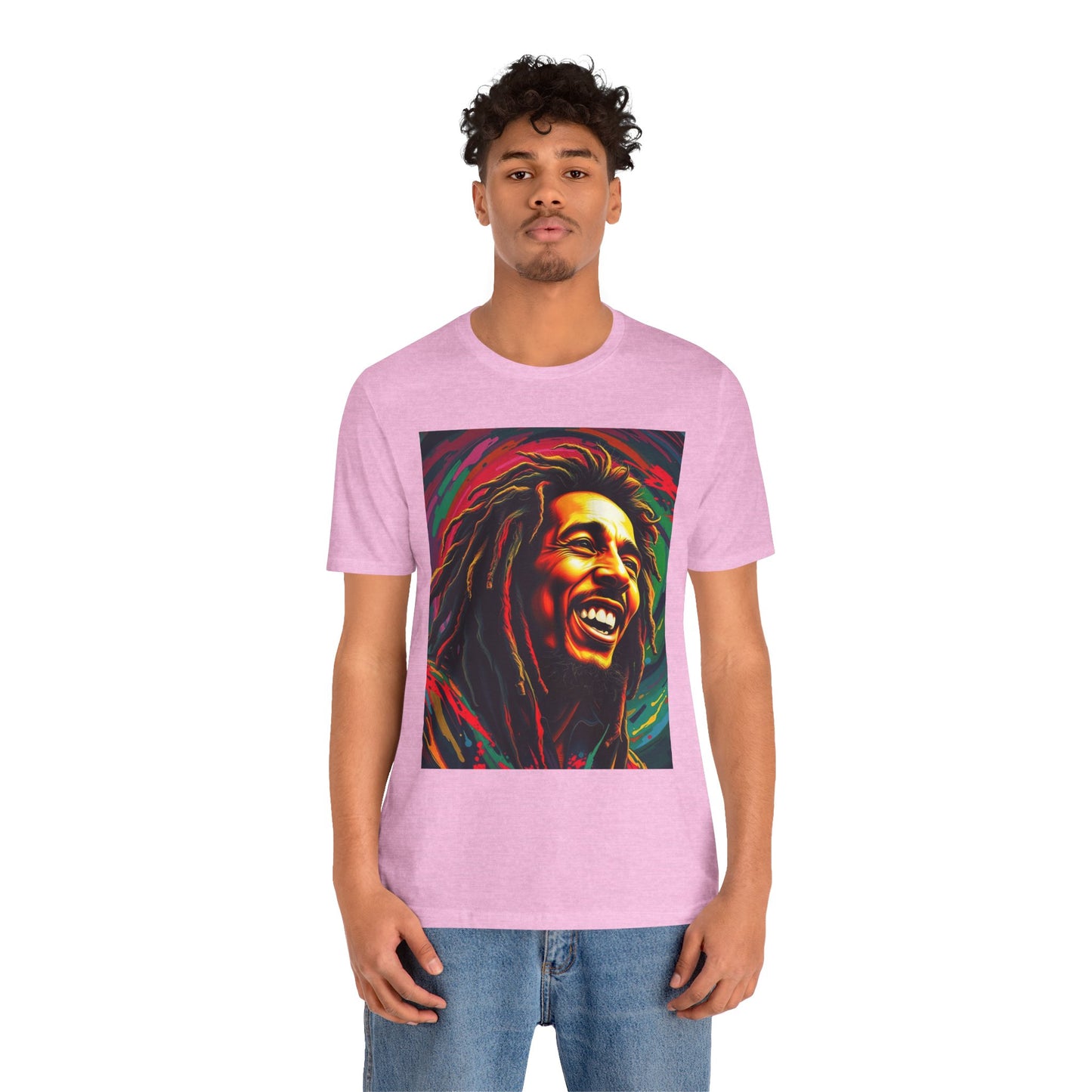 Reggae Star Abstract T-Shirt