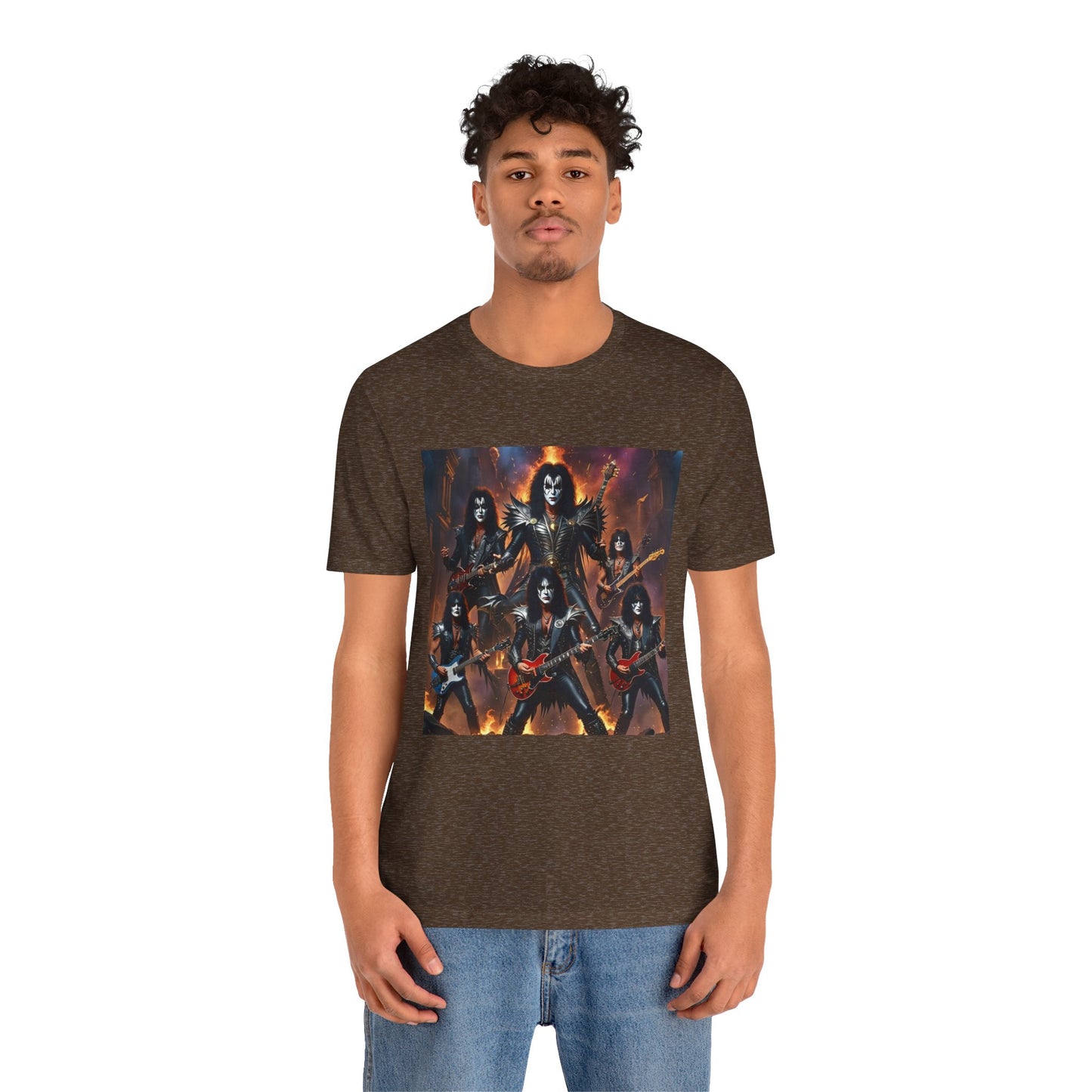 Kiss Band Abstract T-Shirt 3