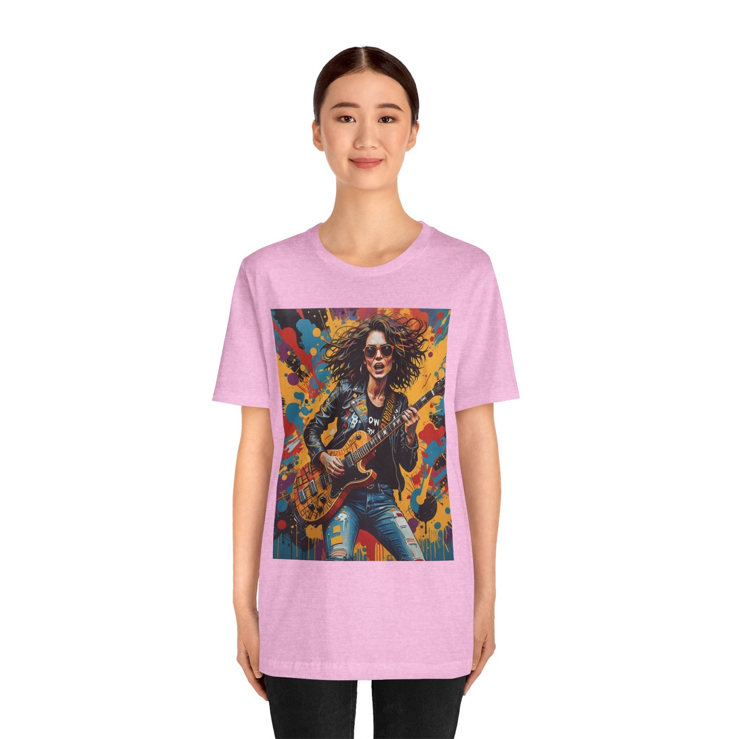 Female Rocker Abstract T-Shirt 2