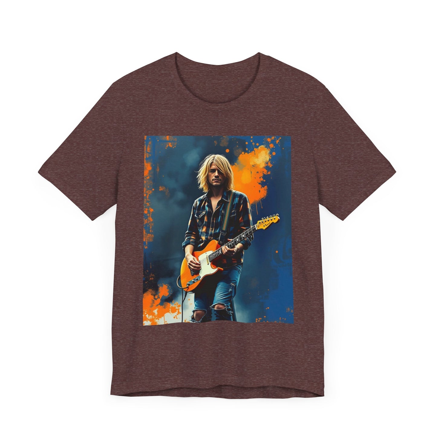 Kurt Cobain-Nirvana Abstract T-Shirt 2