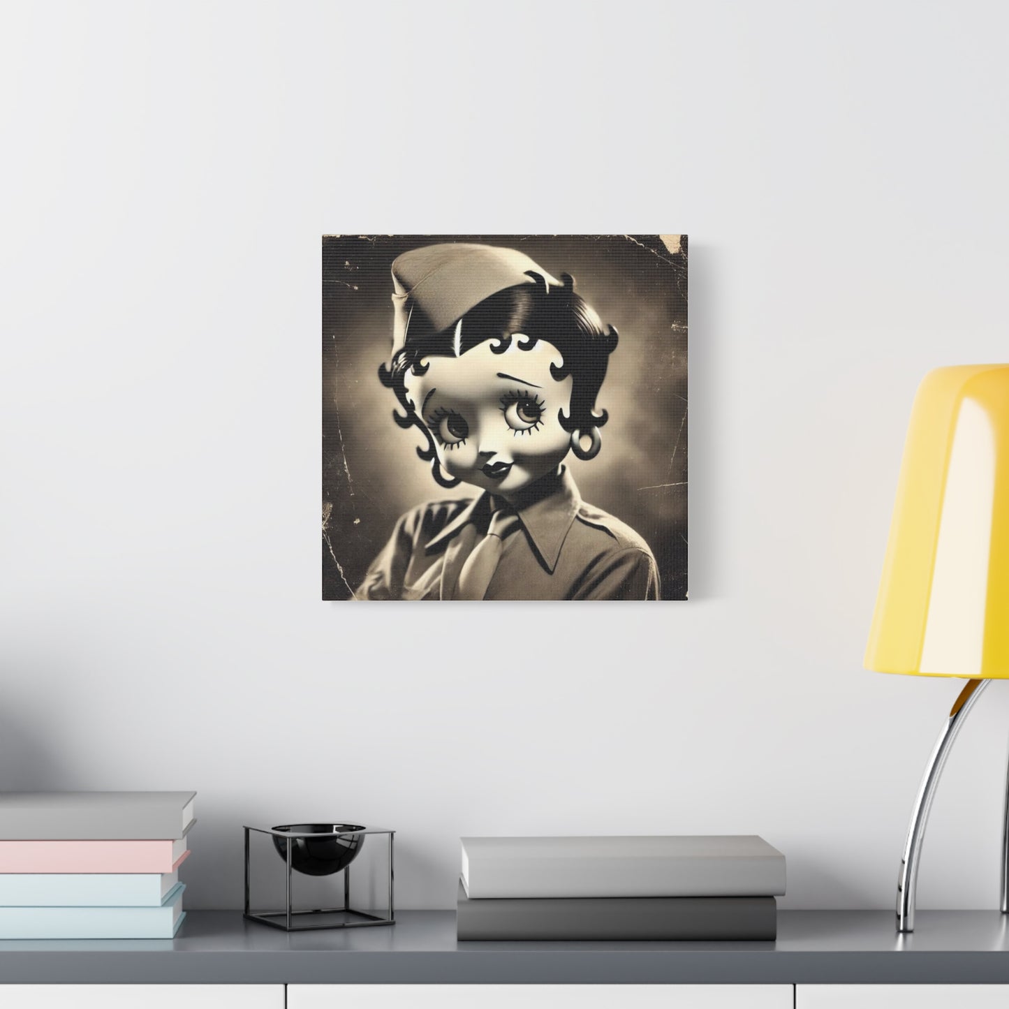 Betty Boop WW2 Antique Art