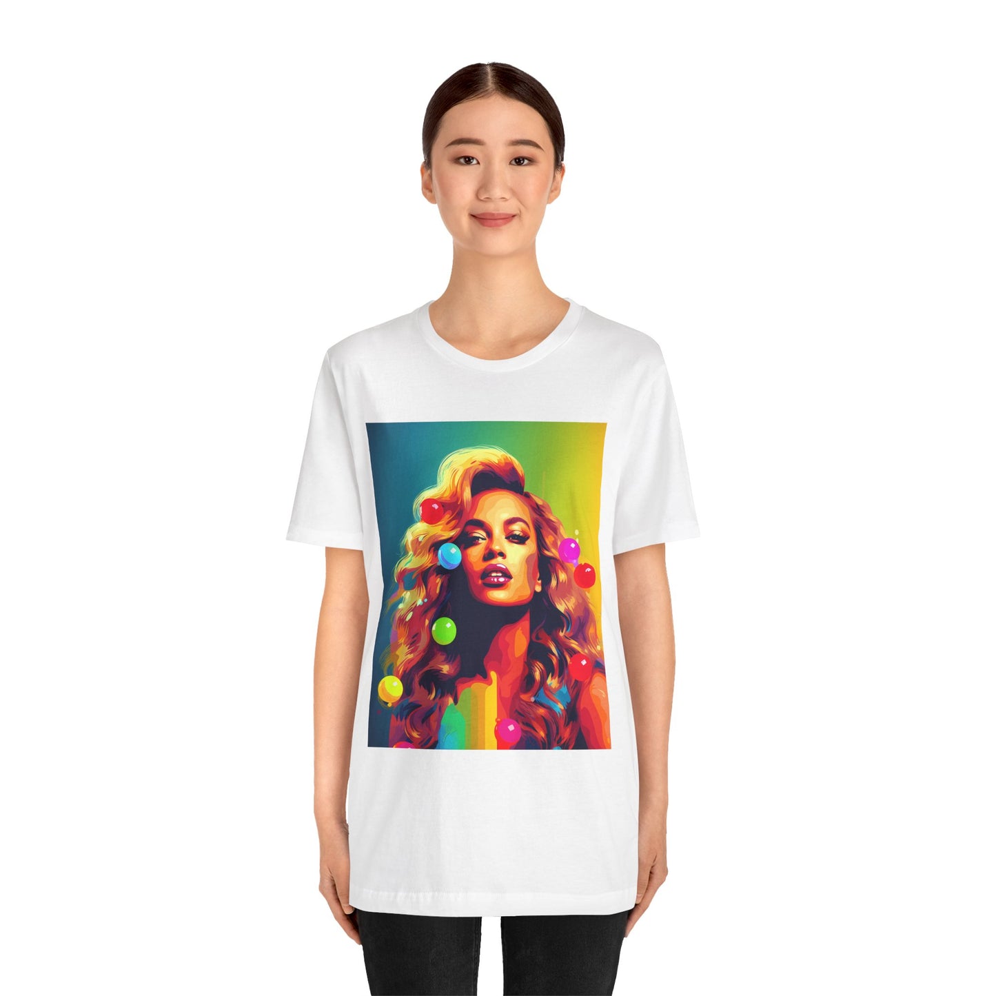 Beyonce Graffiti T-Shirt - Unisex Jersey Short Sleeve Tee