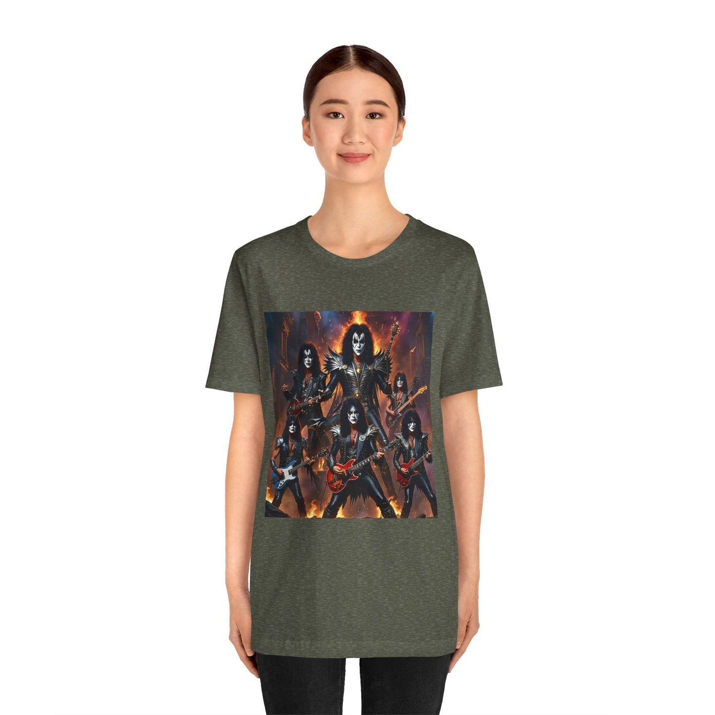 Kiss Band Abstract T-Shirt 3