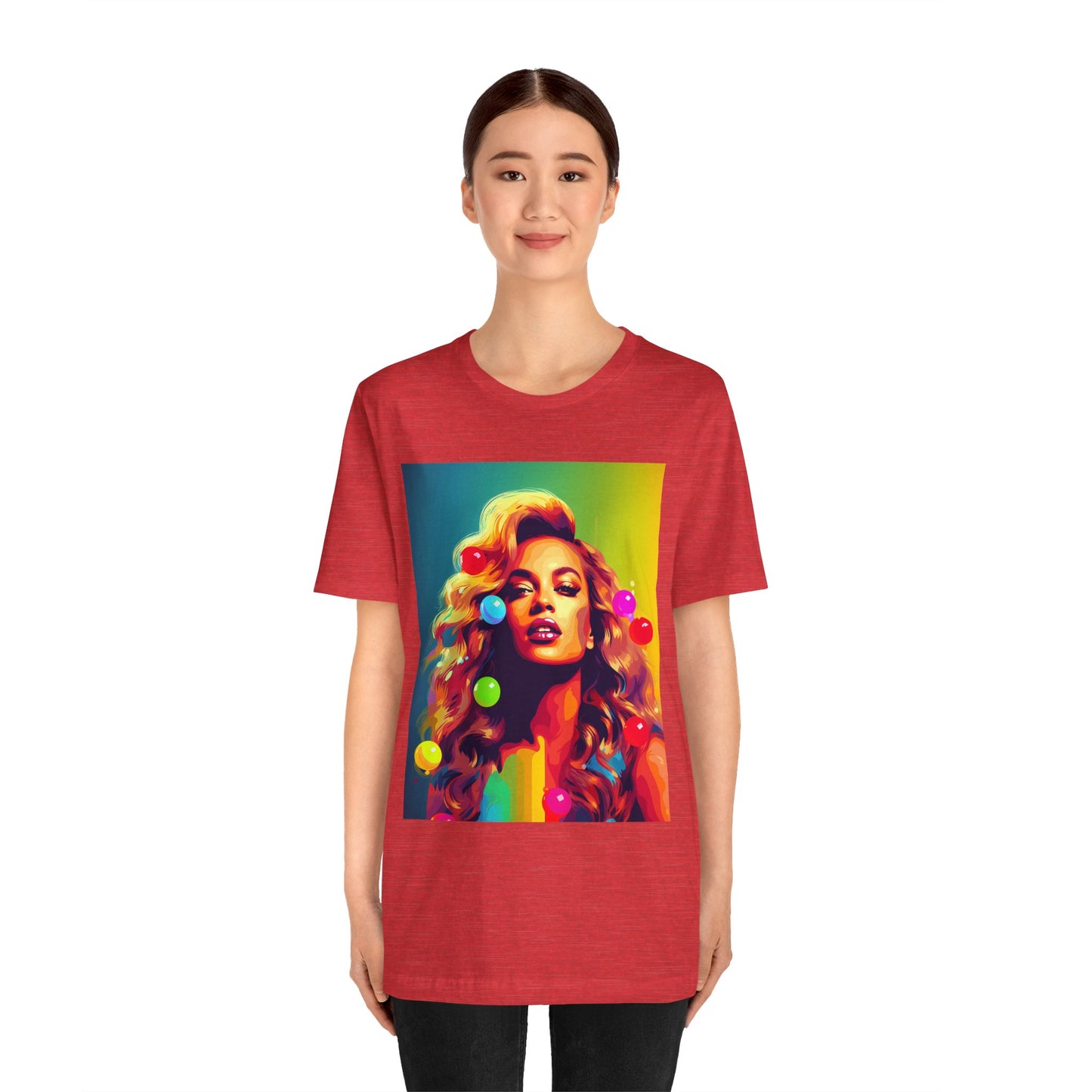 Beyonce Graffiti T-Shirt - Unisex Jersey Short Sleeve Tee