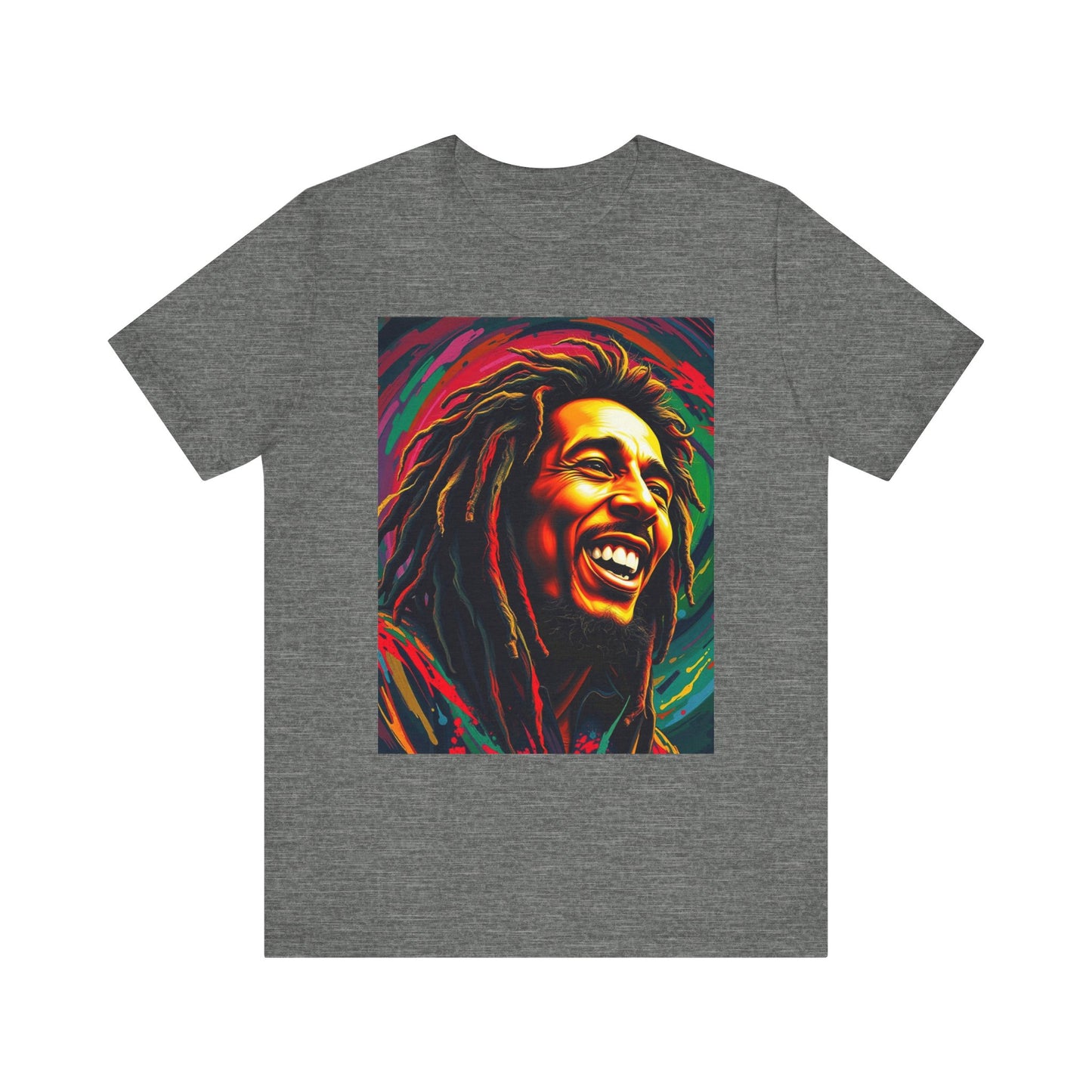 Reggae Star Abstract T-Shirt