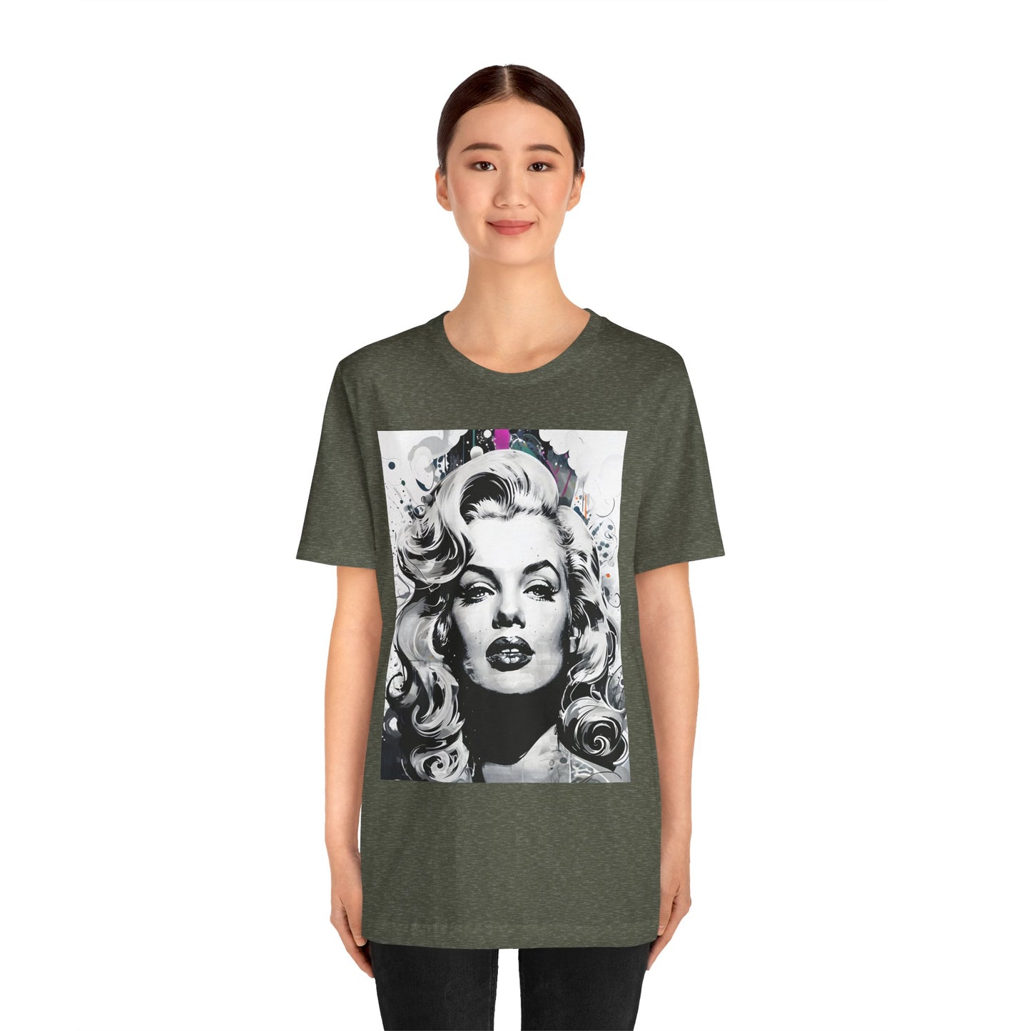 Marilyn Monroe Abstract T-Shirt