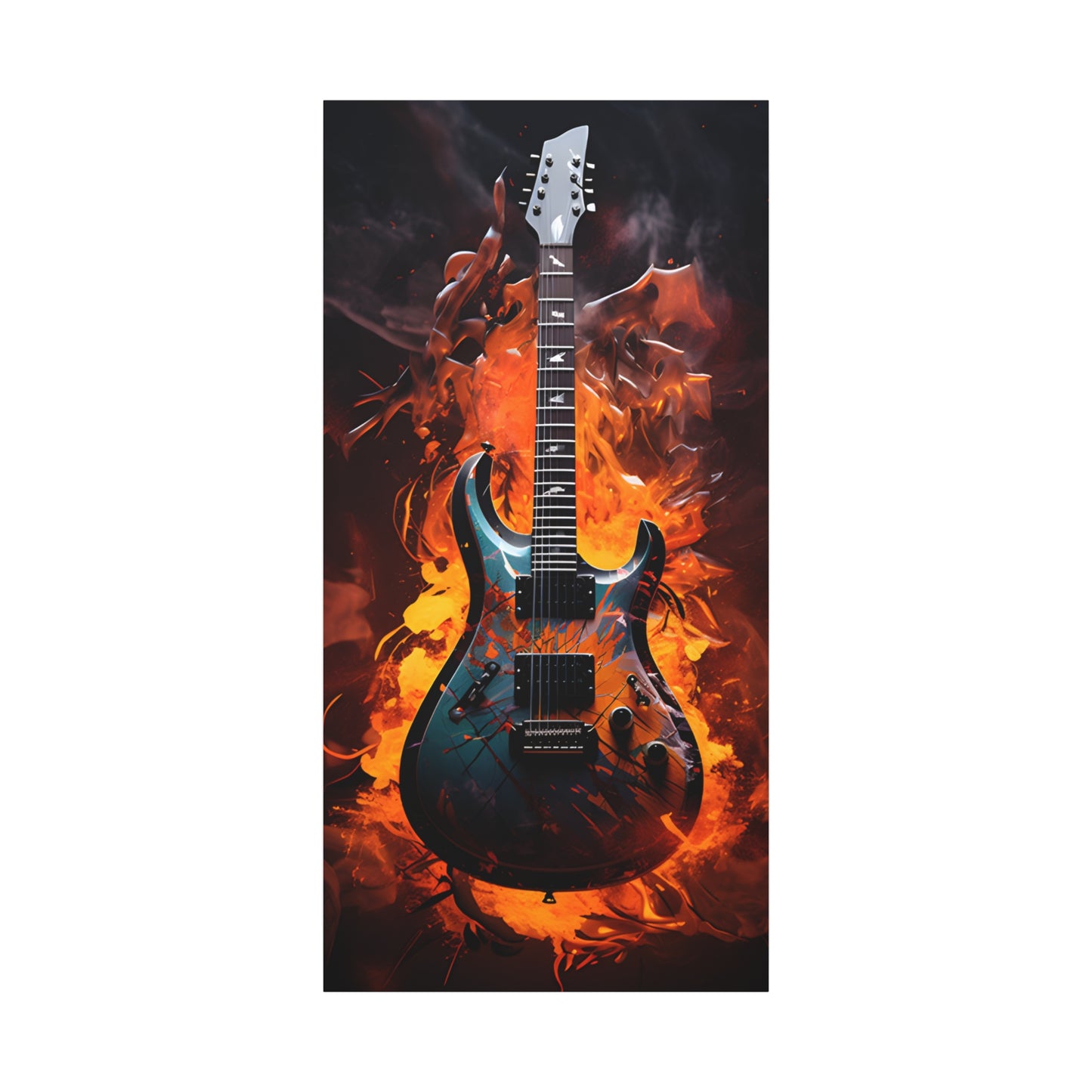 Canvas Print - Guitar Art 2