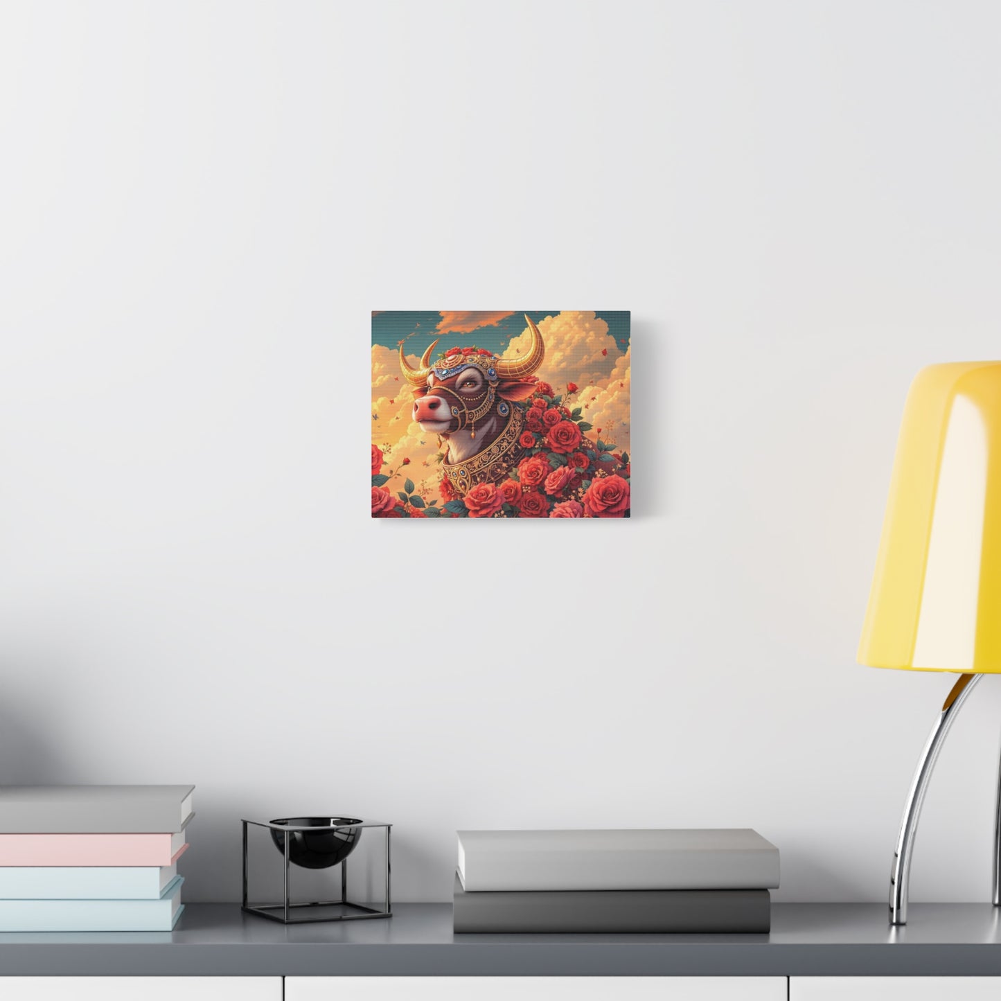 Canvas Print - Ruby the Magnificent Cow Picture