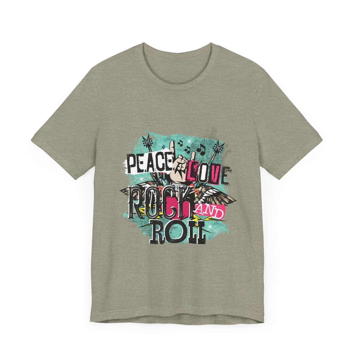 Peace, Love, Rock and Roll T-Shirt