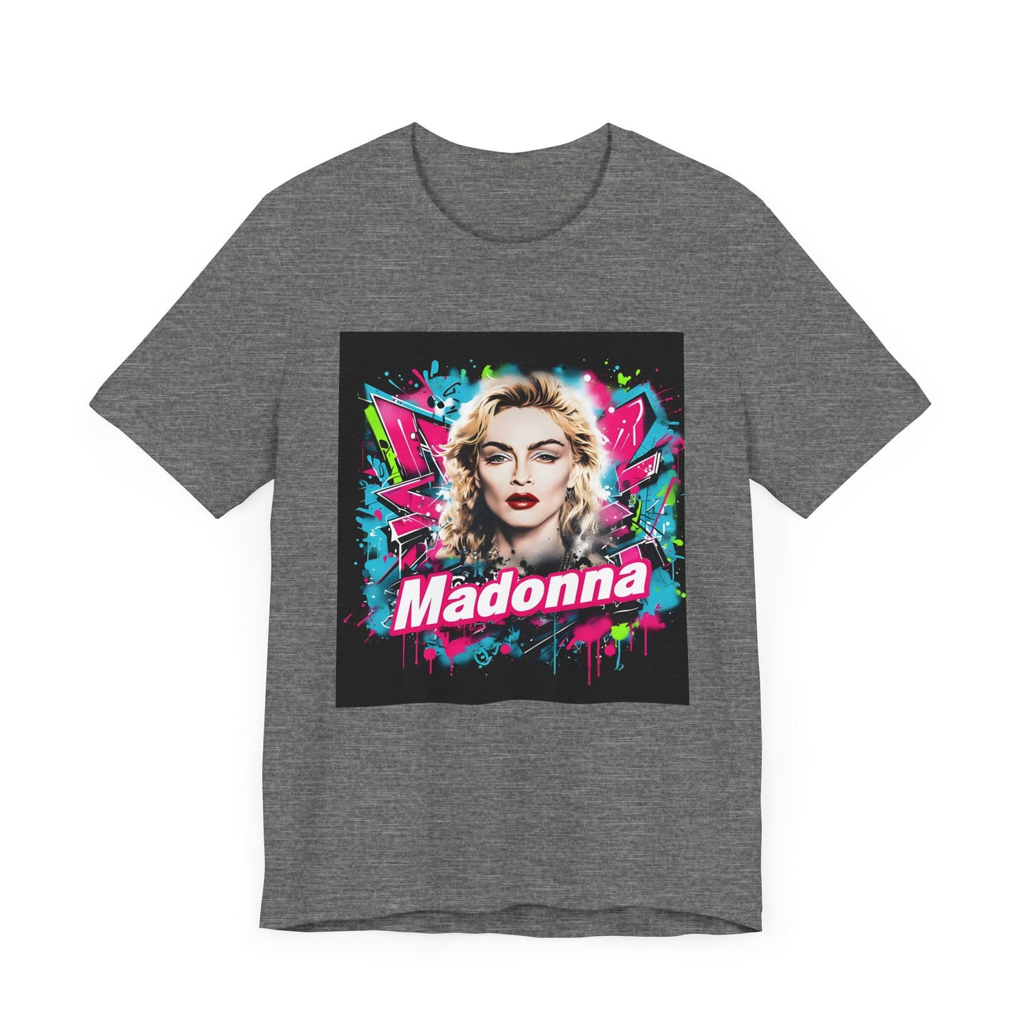 Madonna Music Graffiti Unisex Tee 1