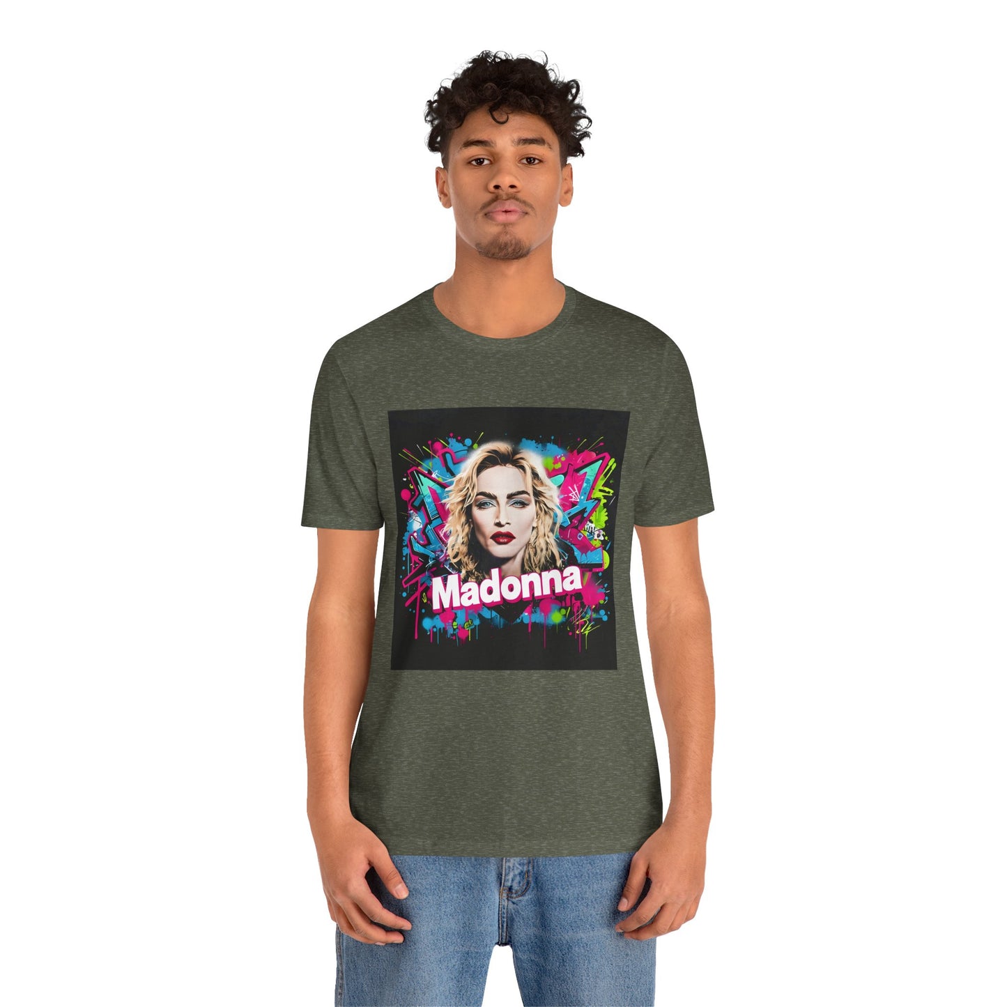 Madonna Music Graffiti Unisex Tee