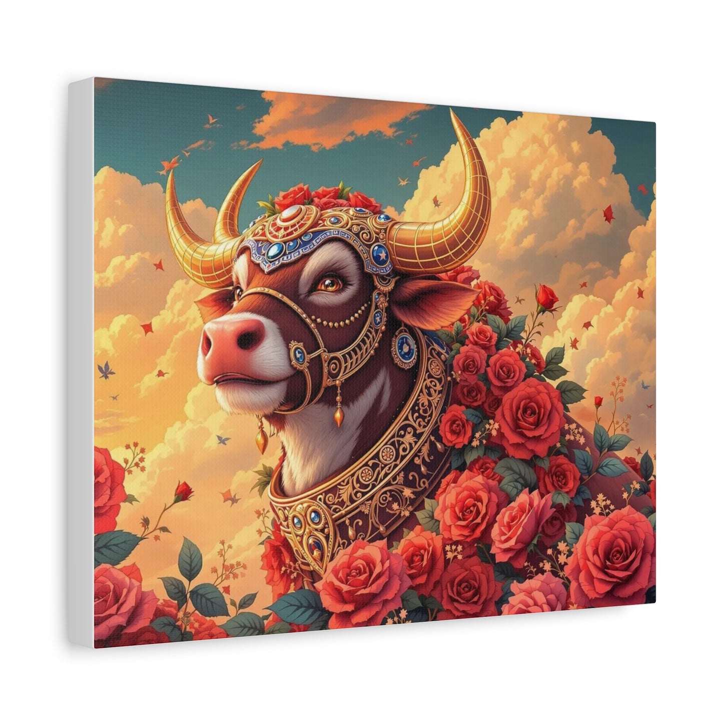 Canvas Print - Ruby the Magnificent Cow Picture