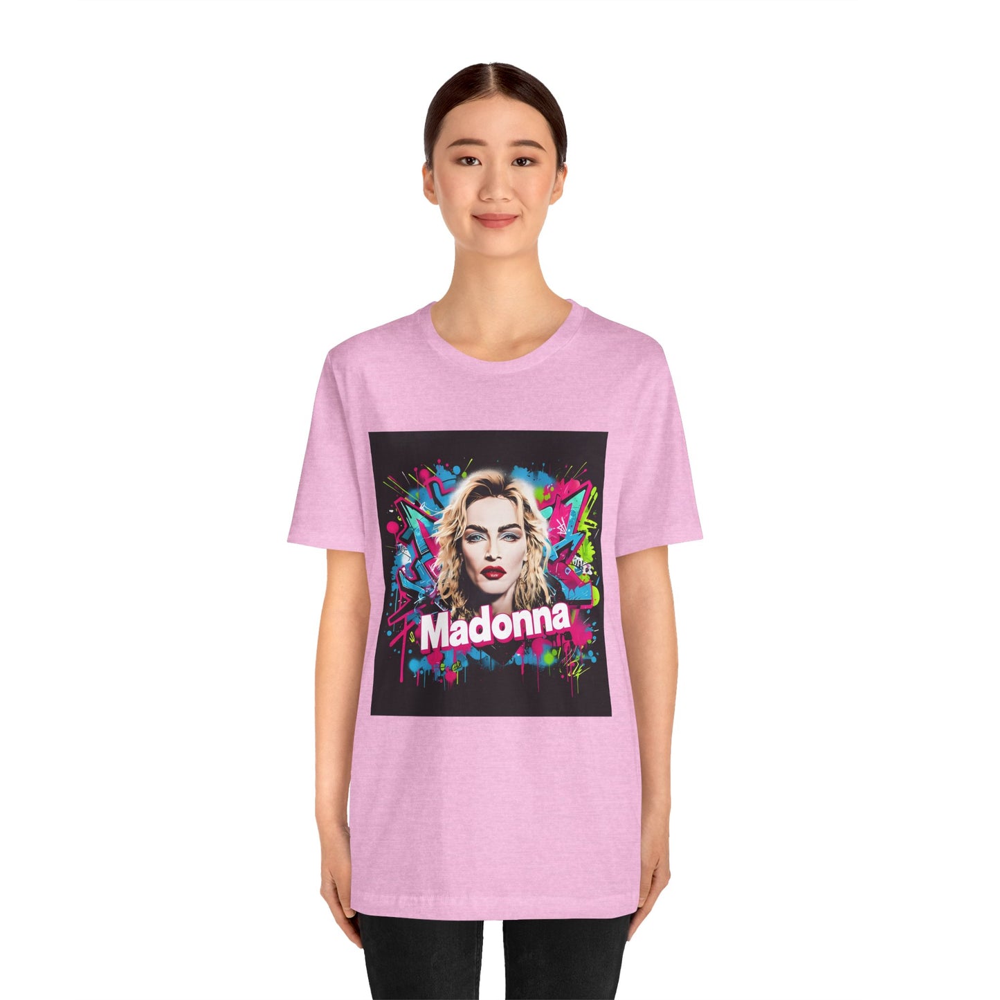 Madonna Music Graffiti Unisex Tee