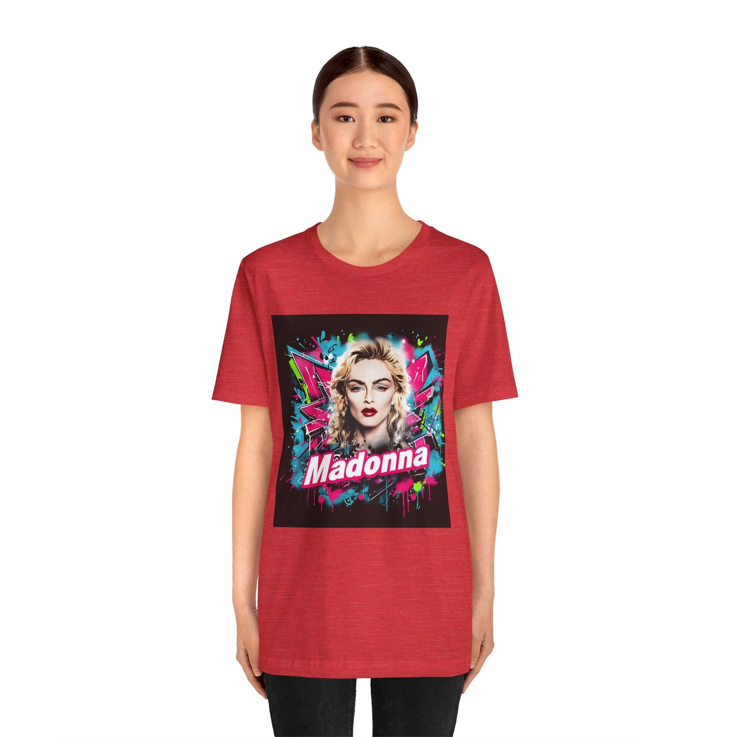 Madonna Music Graffiti Unisex Tee 1