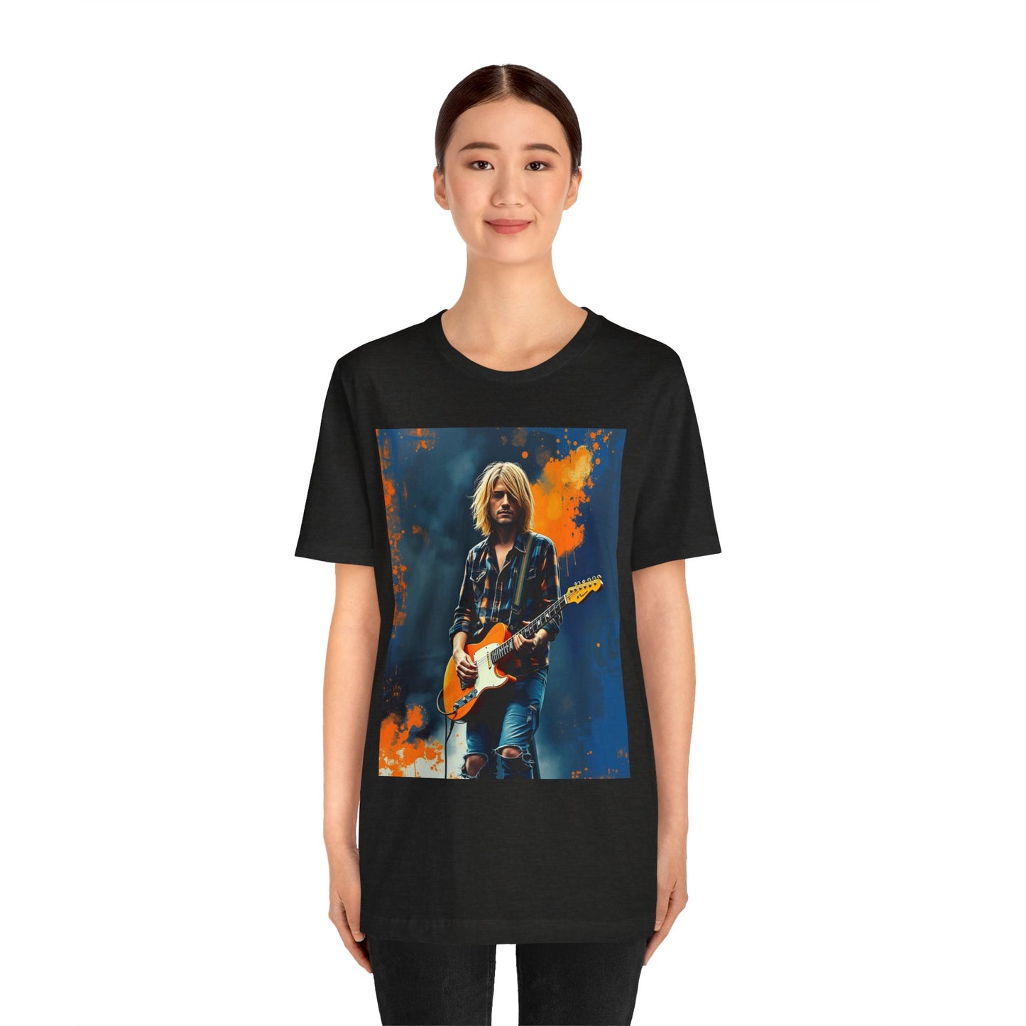 Kurt Cobain-Nirvana Abstract T-Shirt 2