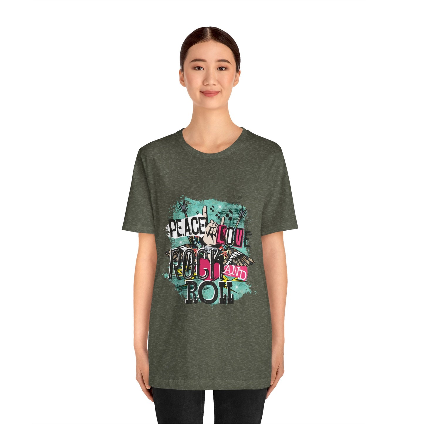 Peace, Love, Rock and Roll T-Shirt