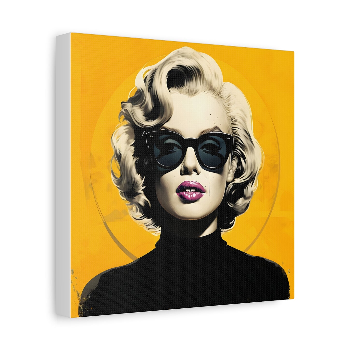 Canvas Print -Marilyn Monroe w Sunglasses Abstract Art