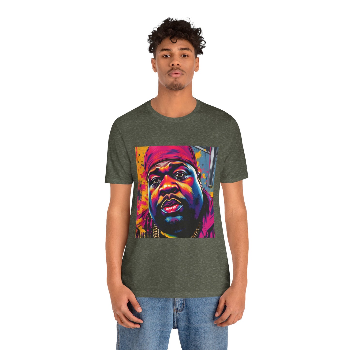 Notorious BIG Rapper Abstract T-Shirt 2