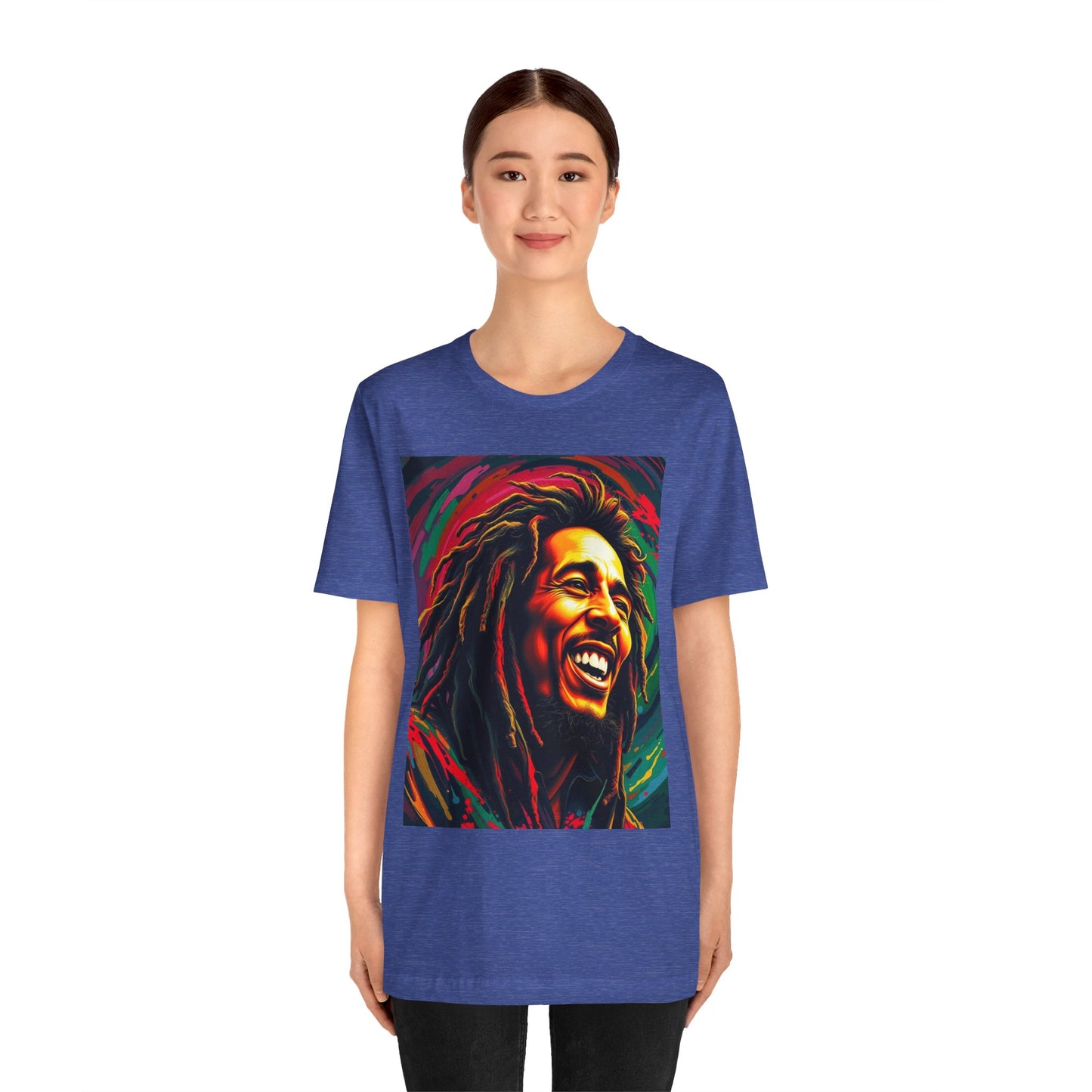 Reggae Star Abstract T-Shirt