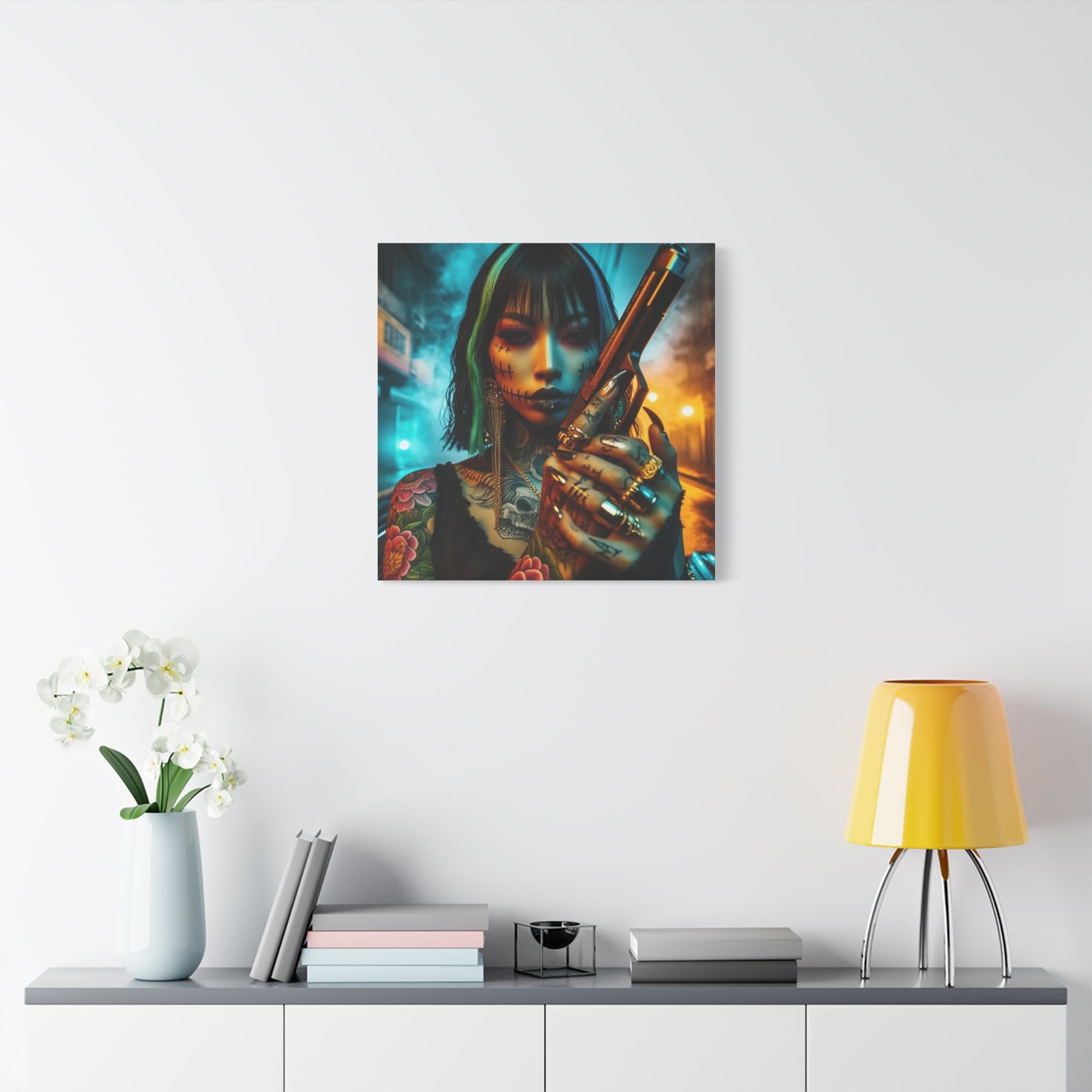 Canvas Print - "Fearless, fierce, and fabulous. Art