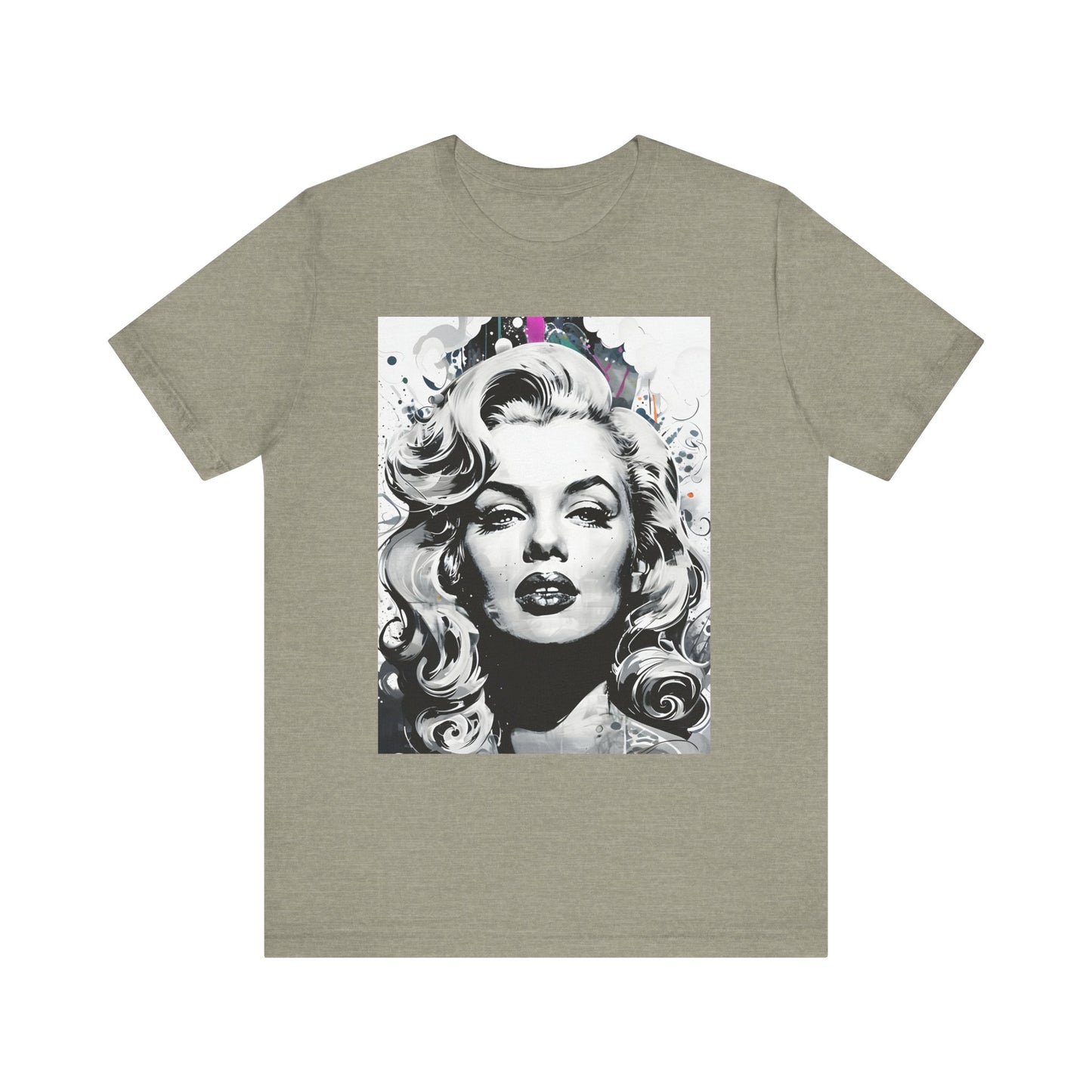 Marilyn Monroe Abstract T-Shirt