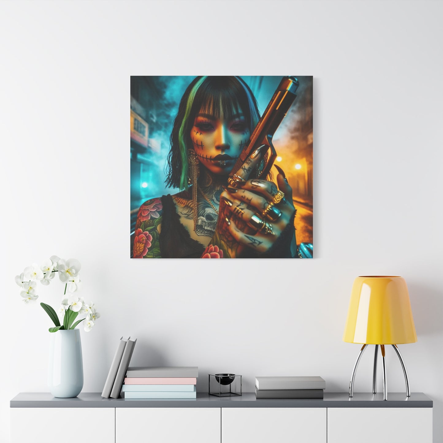 Canvas Print - "Fearless, fierce, and fabulous. Art