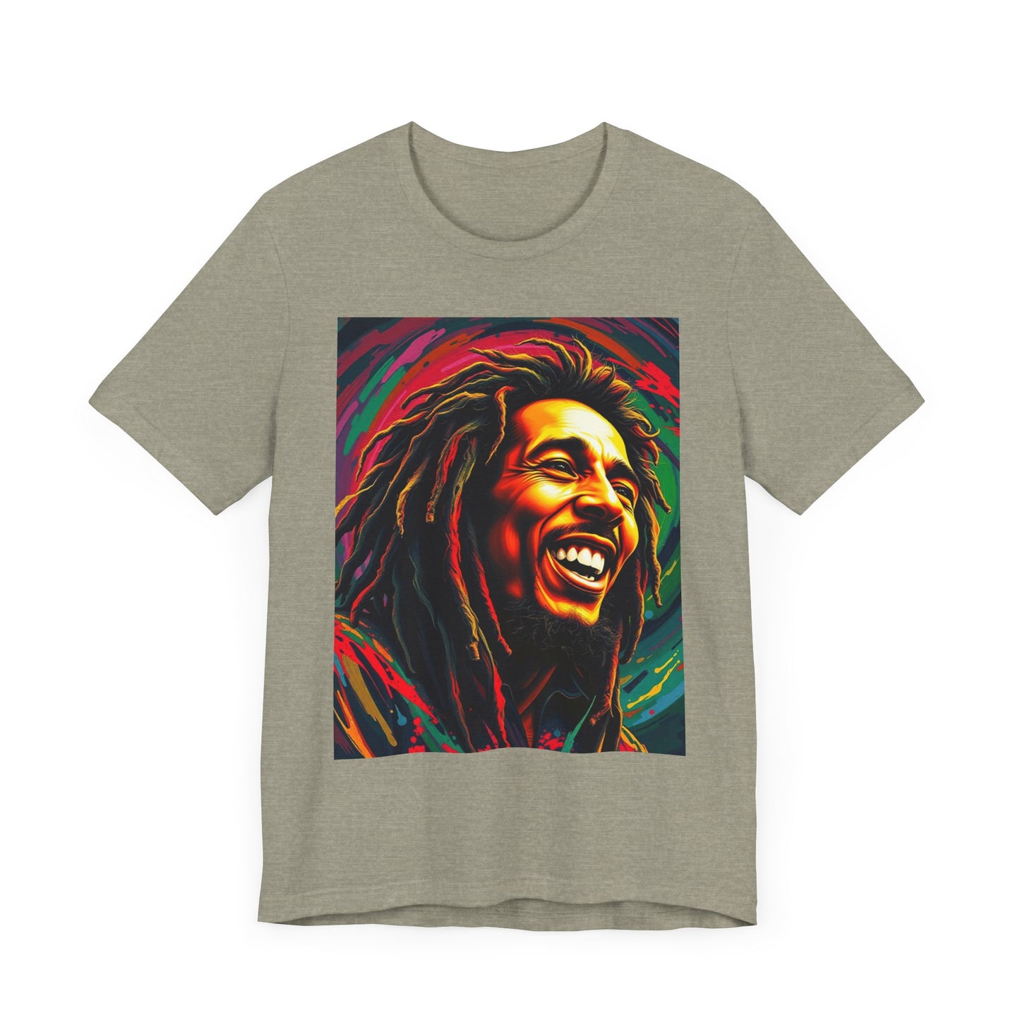 Reggae Star Abstract T-Shirt