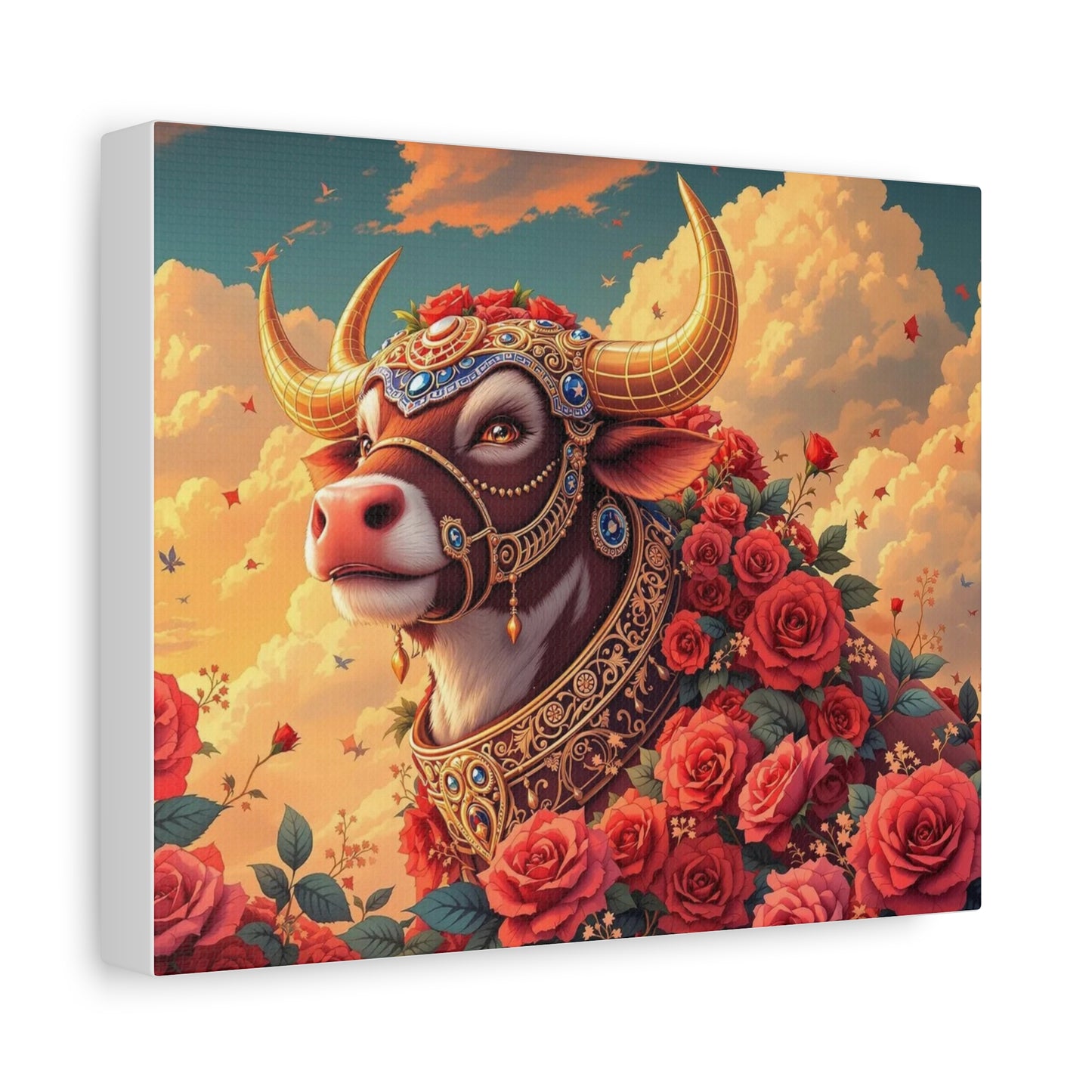 Canvas Print - Ruby the Magnificent Cow Picture