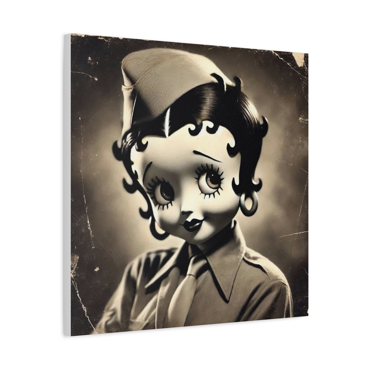 Betty Boop WW2 Antique Art