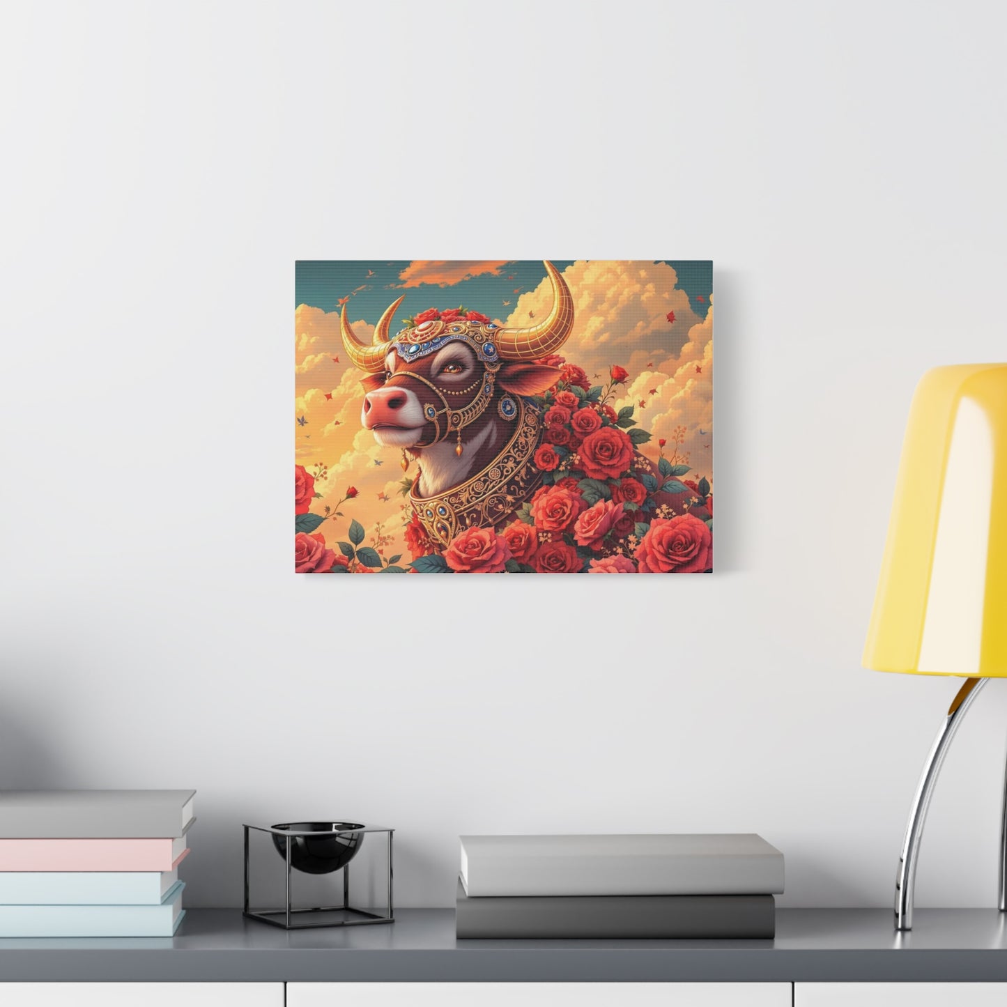 Canvas Print - Ruby the Magnificent Cow Picture