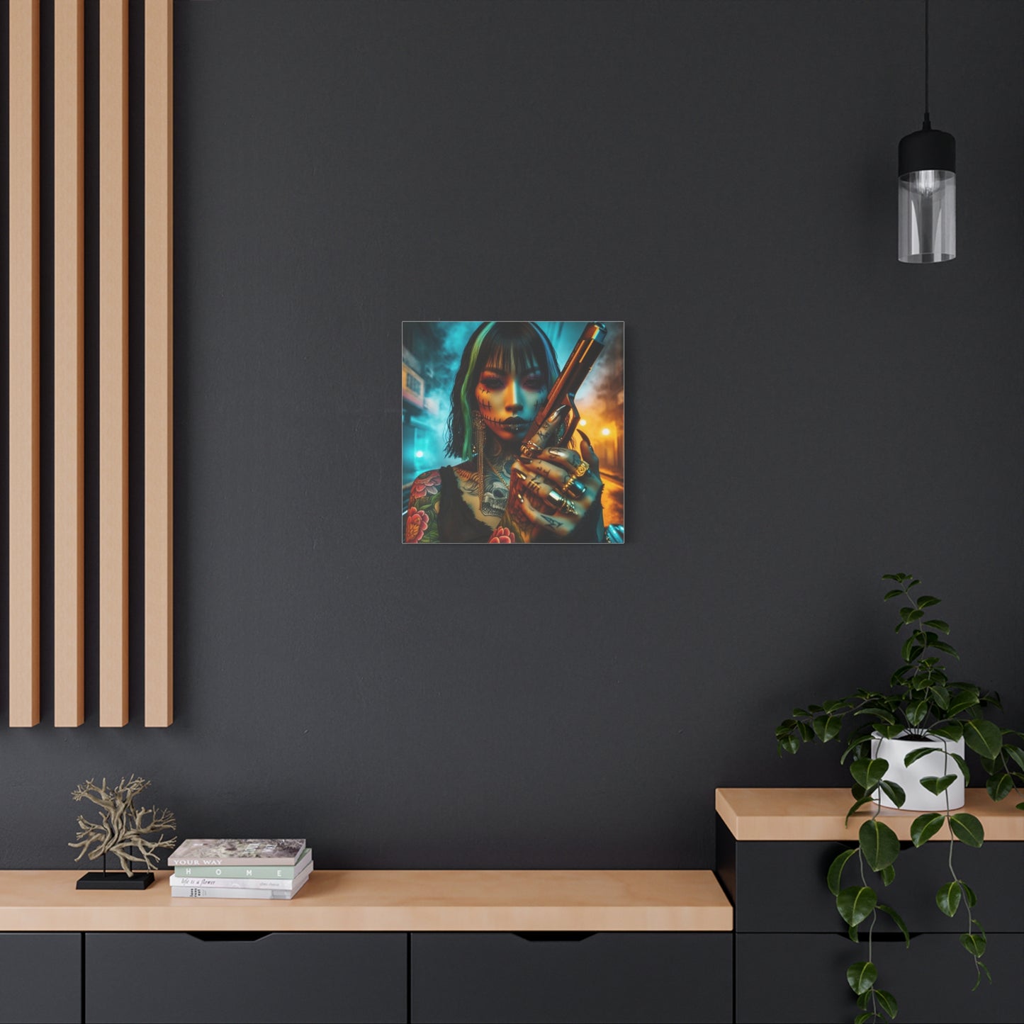 Canvas Print - "Fearless, fierce, and fabulous. Art