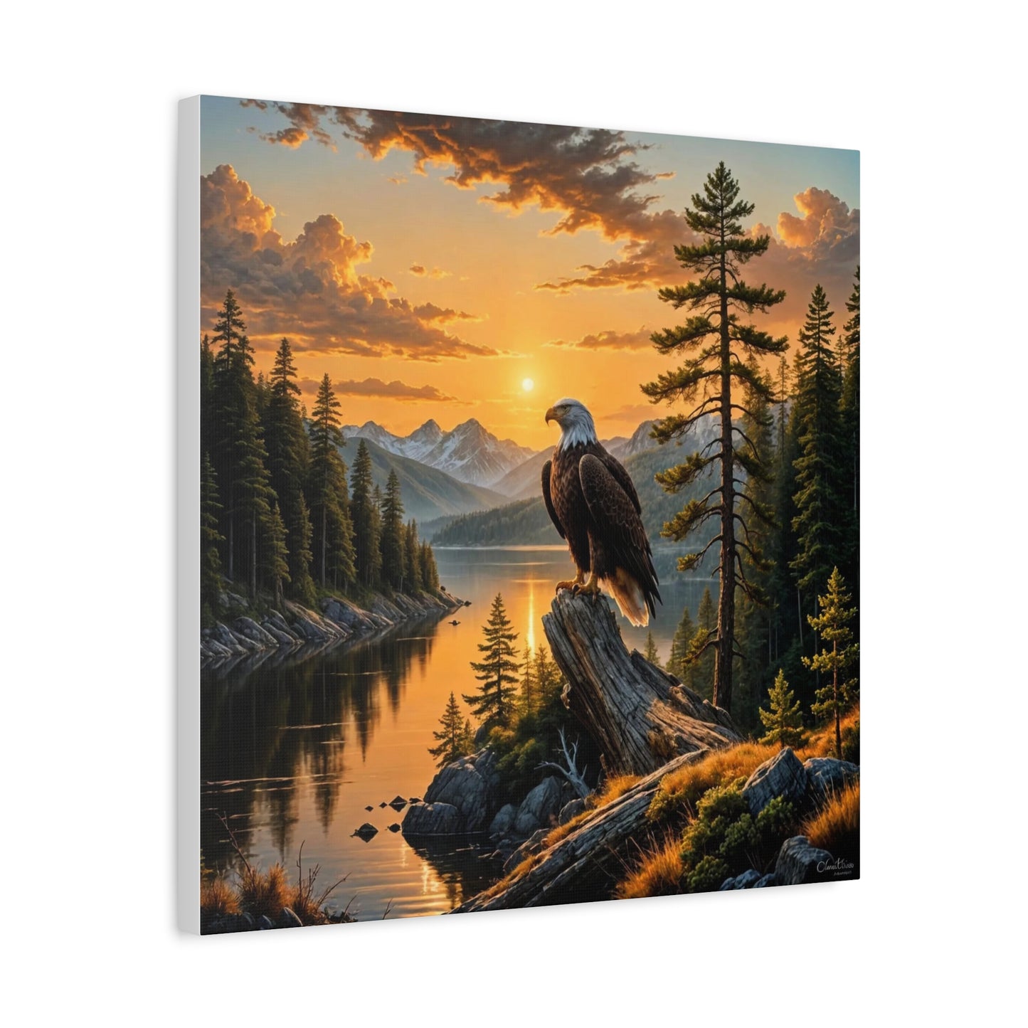 Canvas Print - Bald Eagle Wall Art