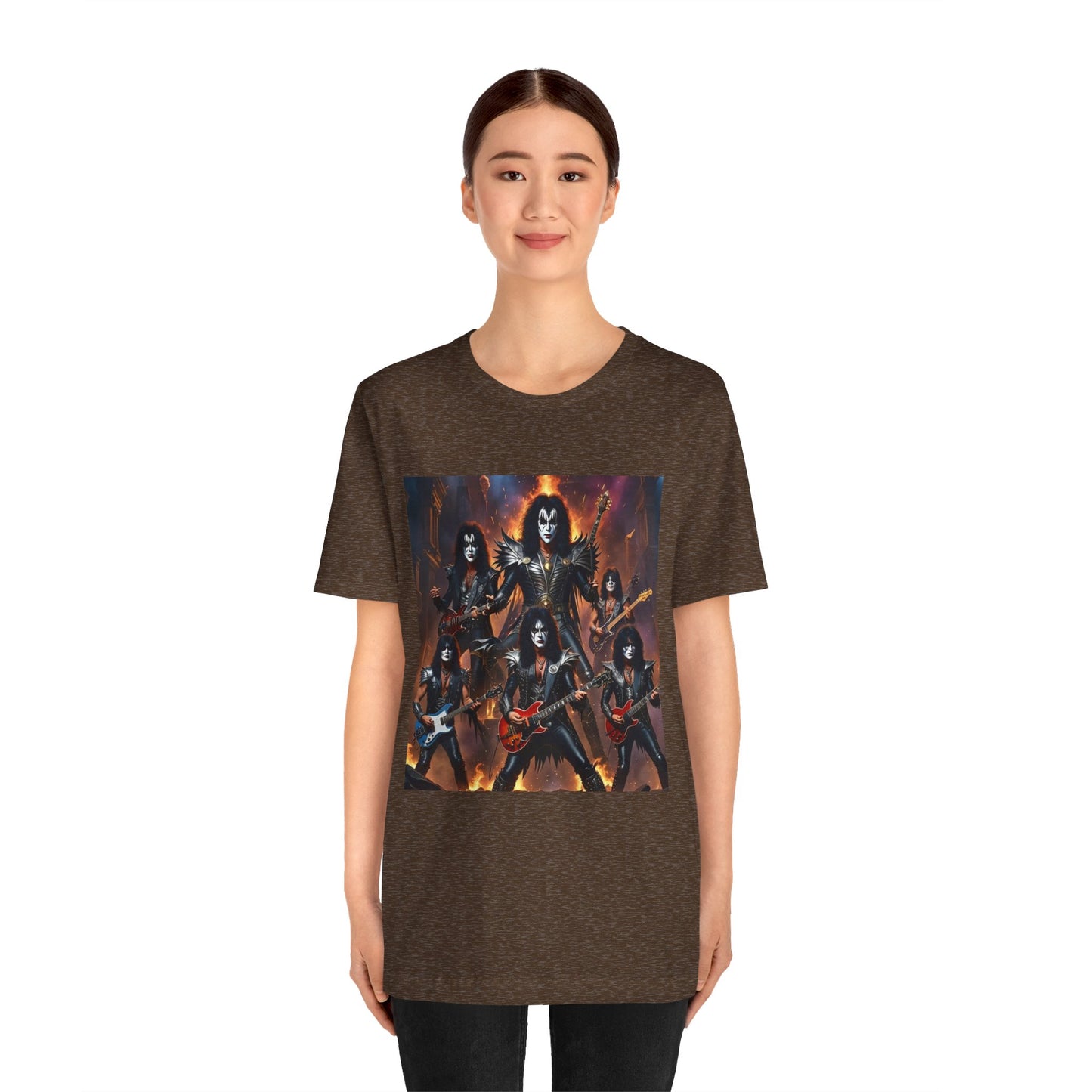 Kiss Band Abstract T-Shirt 3