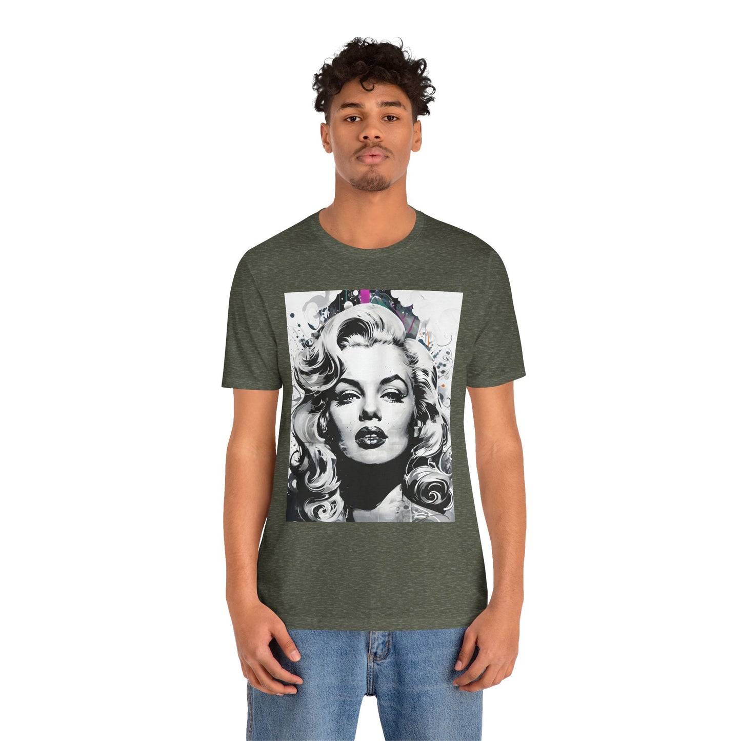 Marilyn Monroe Abstract T-Shirt