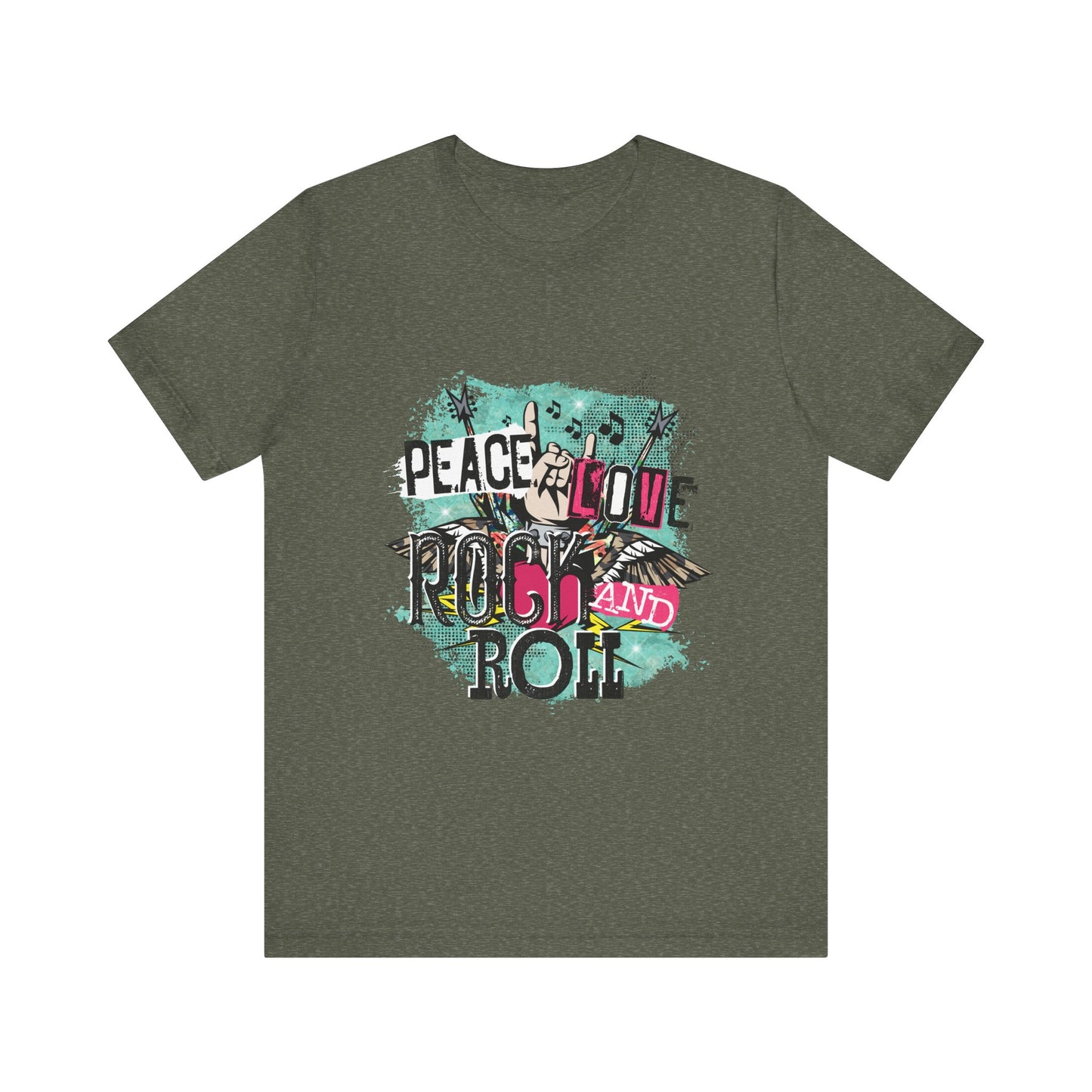 Peace, Love, Rock and Roll T-Shirt