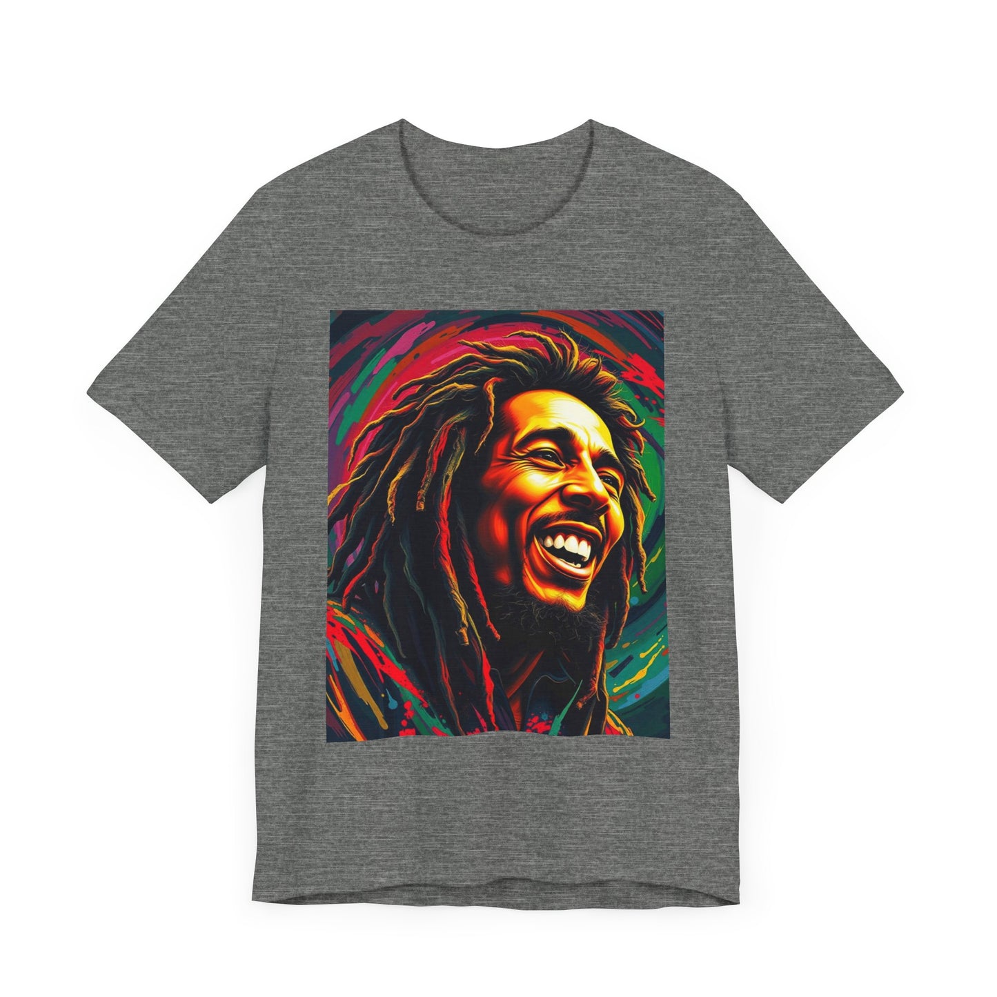 Reggae Star Abstract T-Shirt