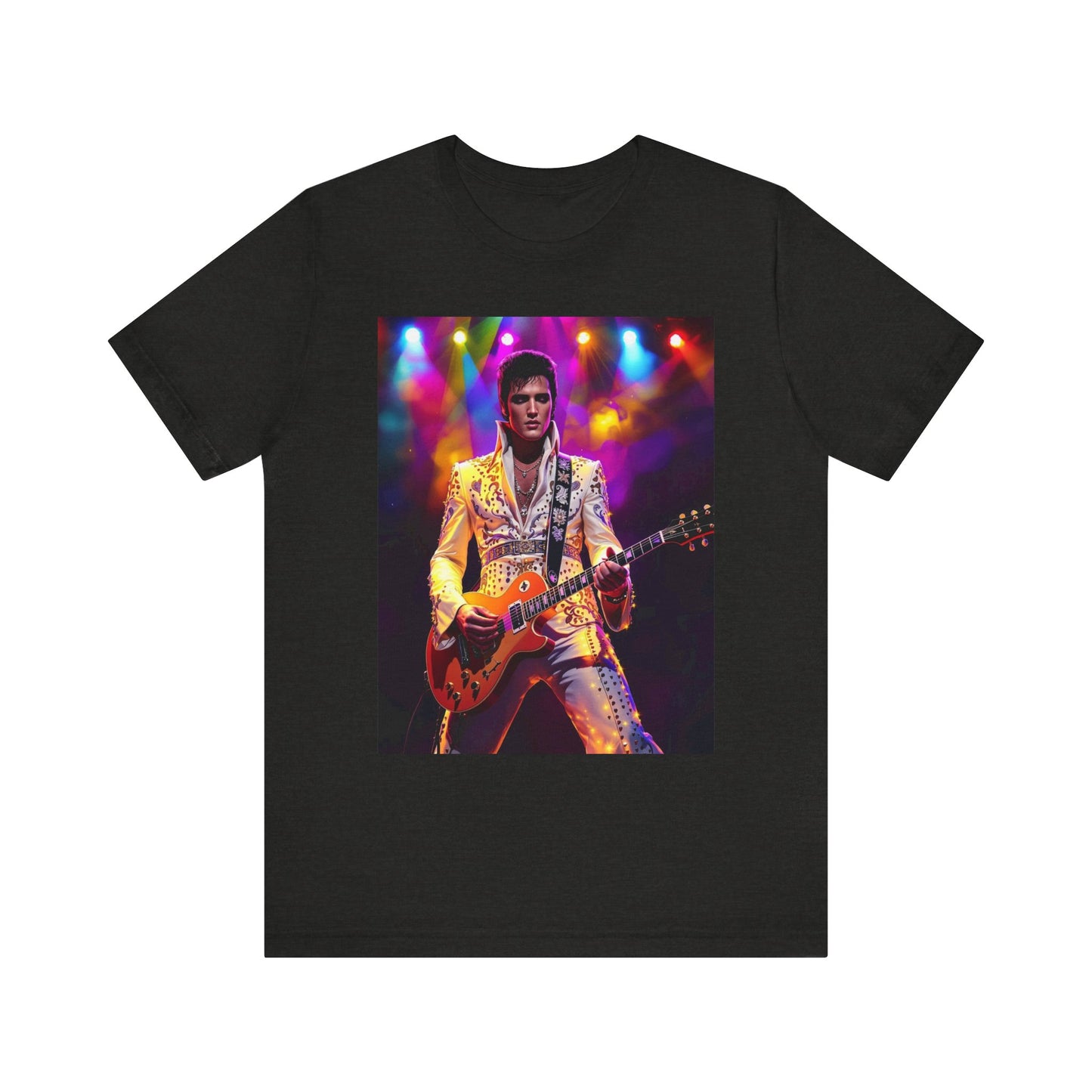 Elvis Jumpsuit Abstract T-Shirt