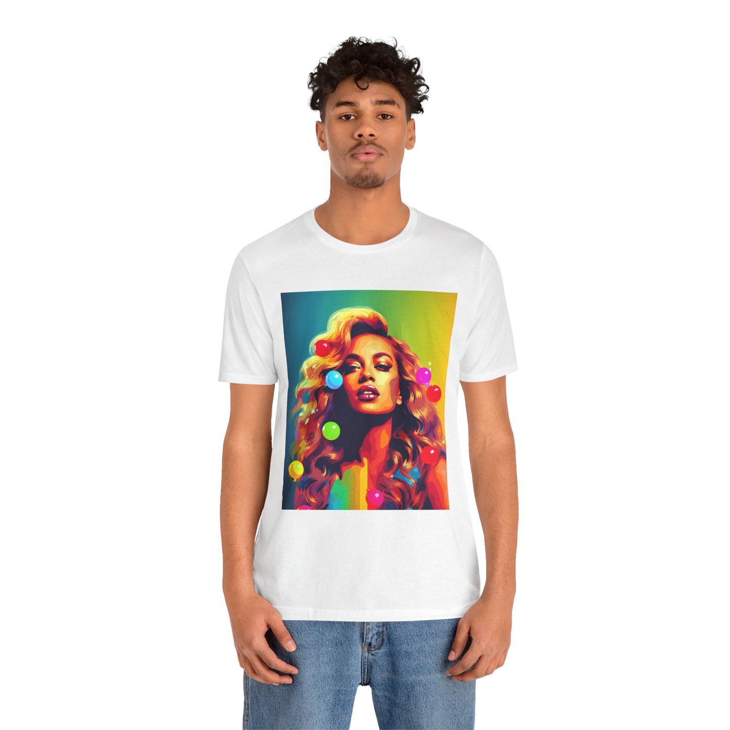 Beyonce Graffiti T-Shirt - Unisex Jersey Short Sleeve Tee