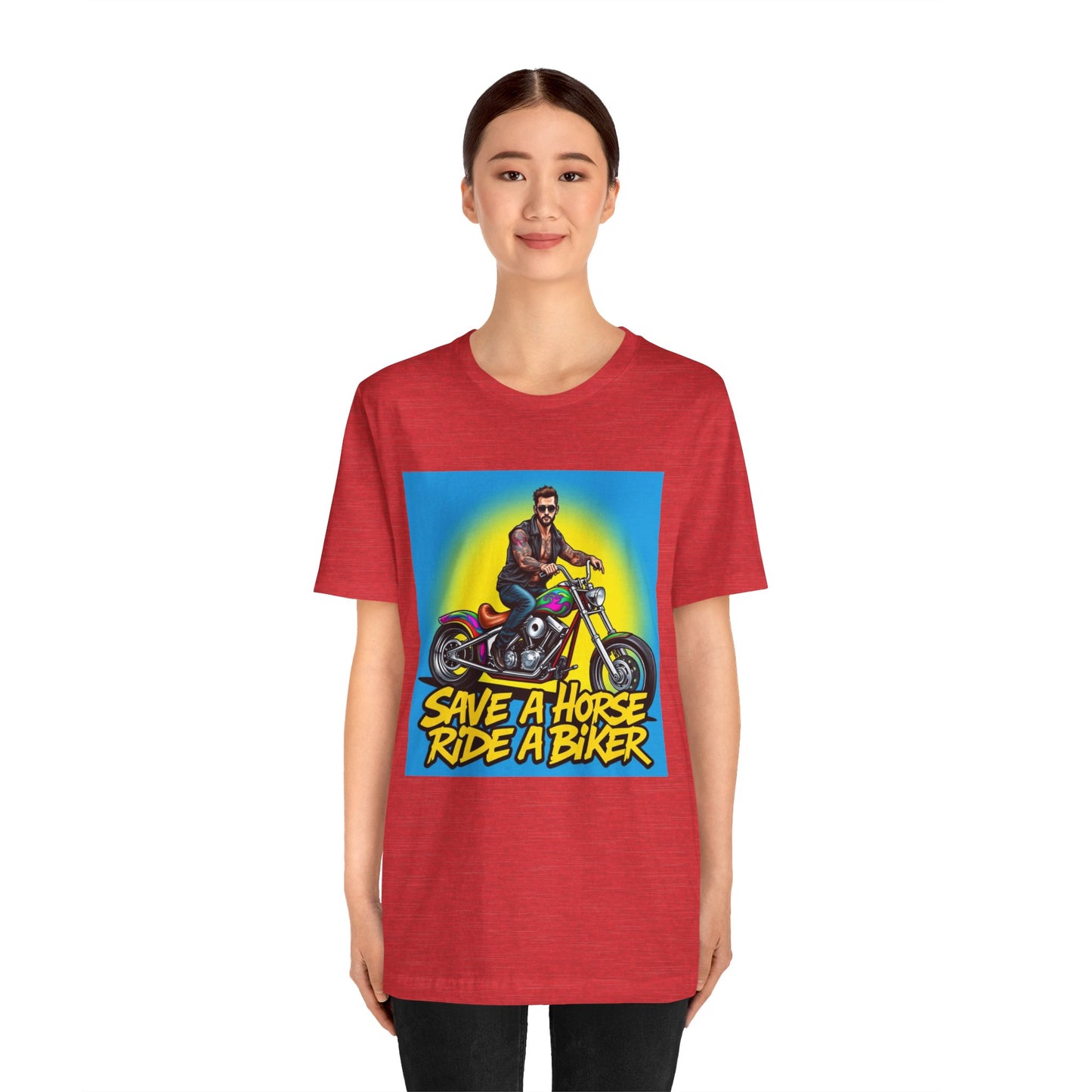 Save a Horse Ride a Biker Tee