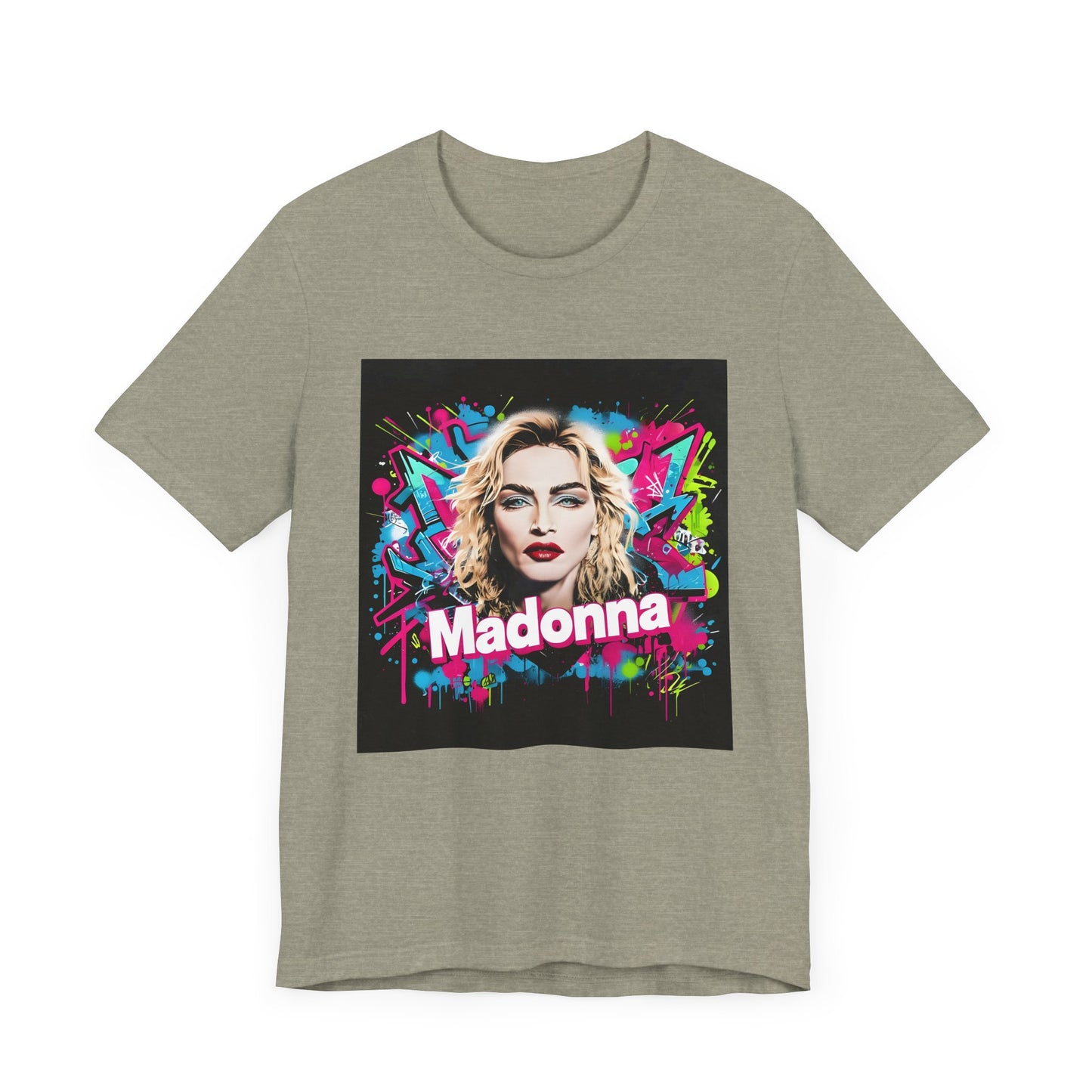 Madonna Music Graffiti Unisex Tee