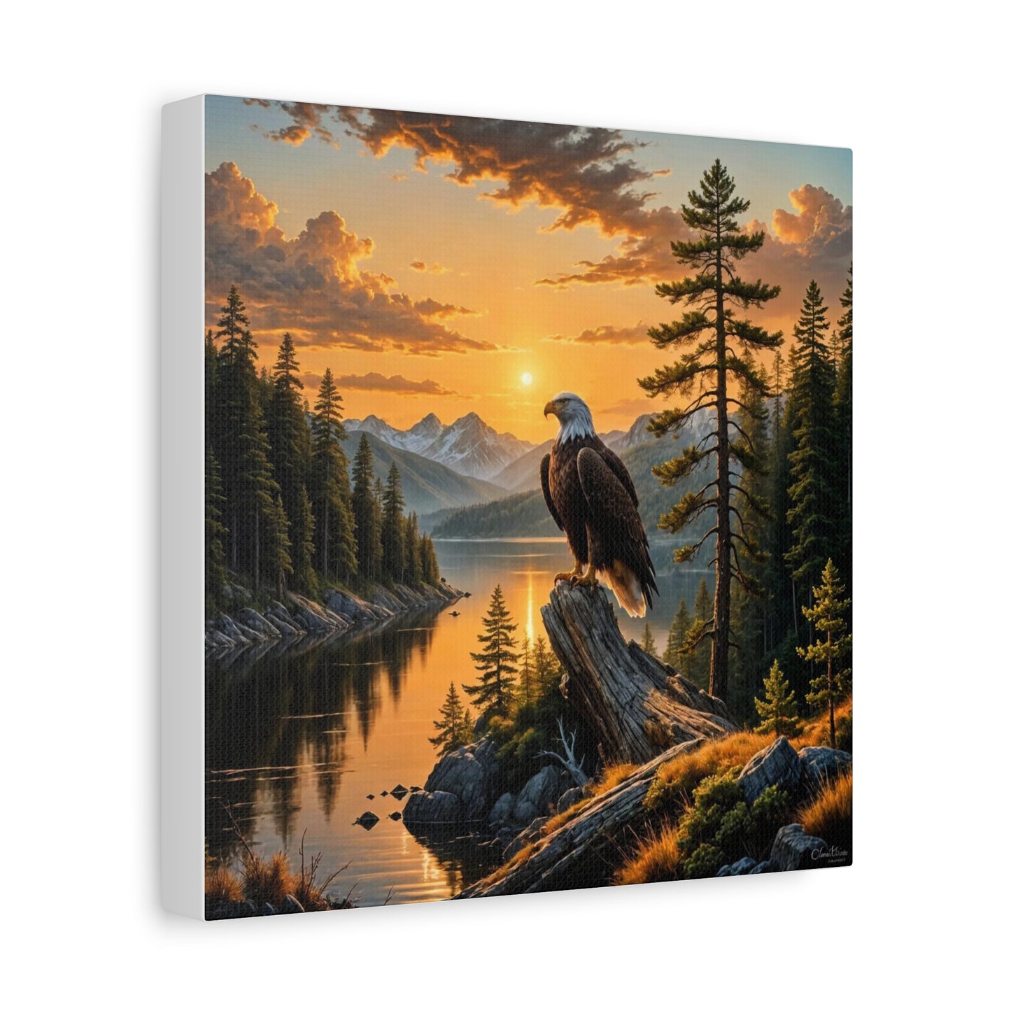 Canvas Print - Bald Eagle Wall Art