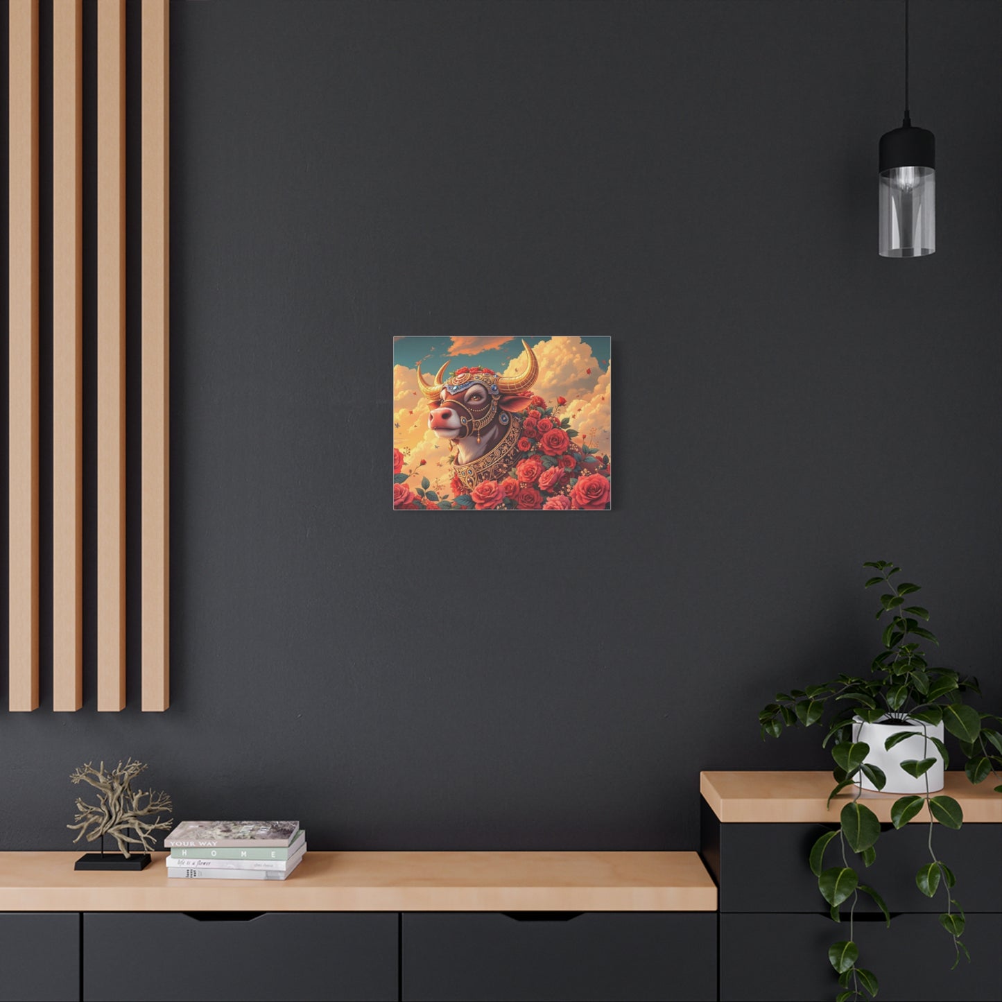 Canvas Print - Ruby the Magnificent Cow Picture