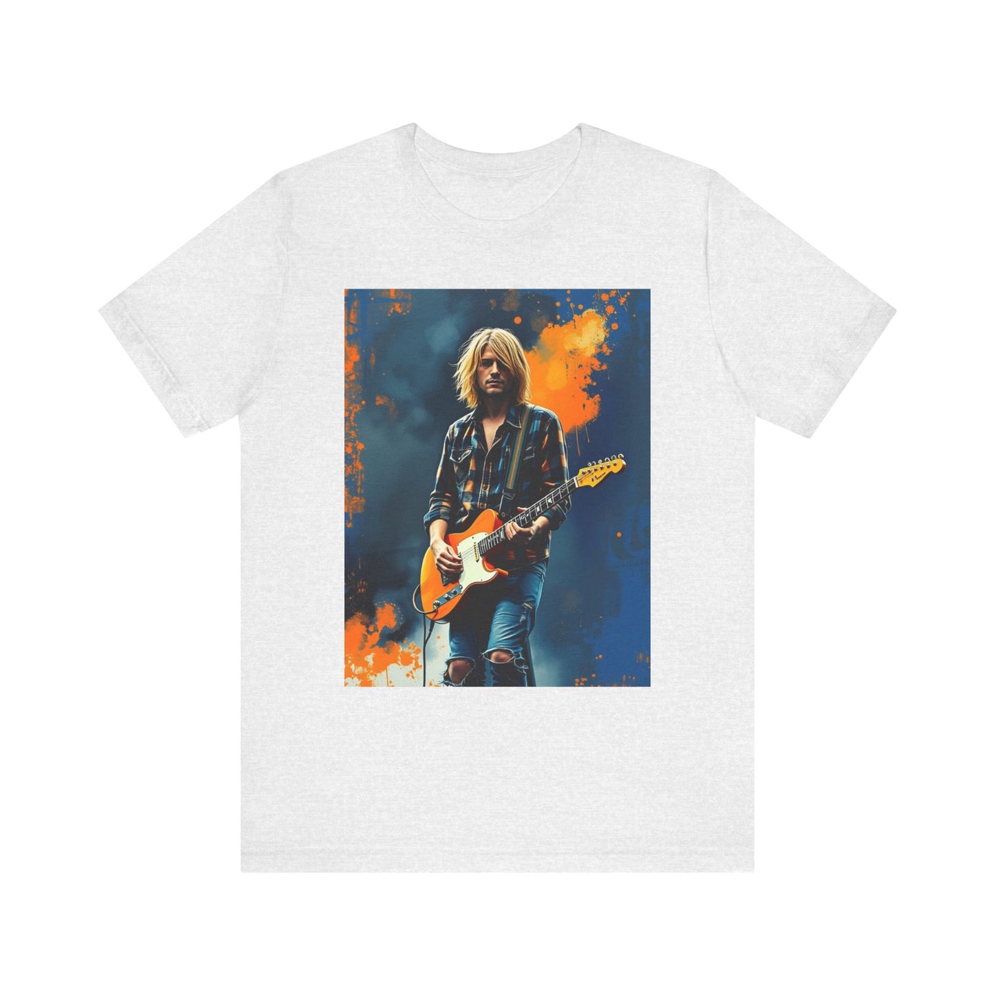 Kurt Cobain-Nirvana Abstract T-Shirt 2