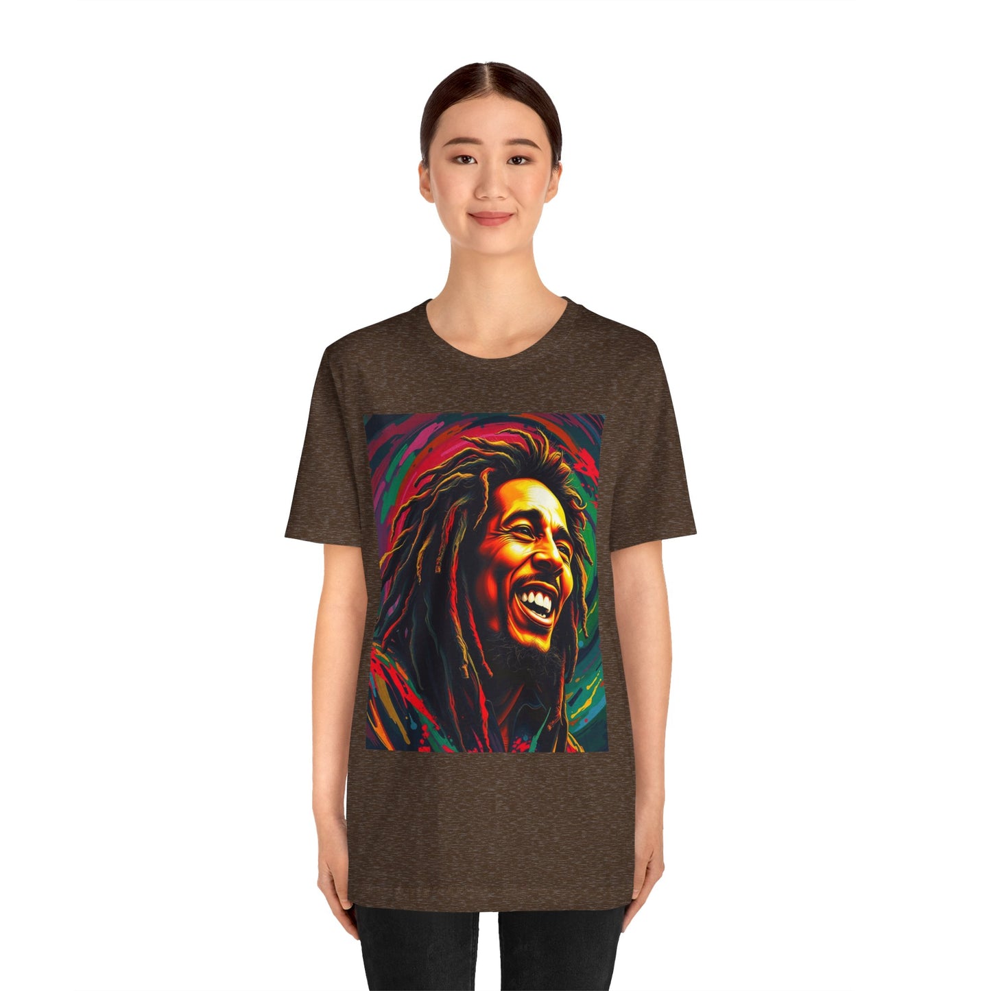 Reggae Star Abstract T-Shirt