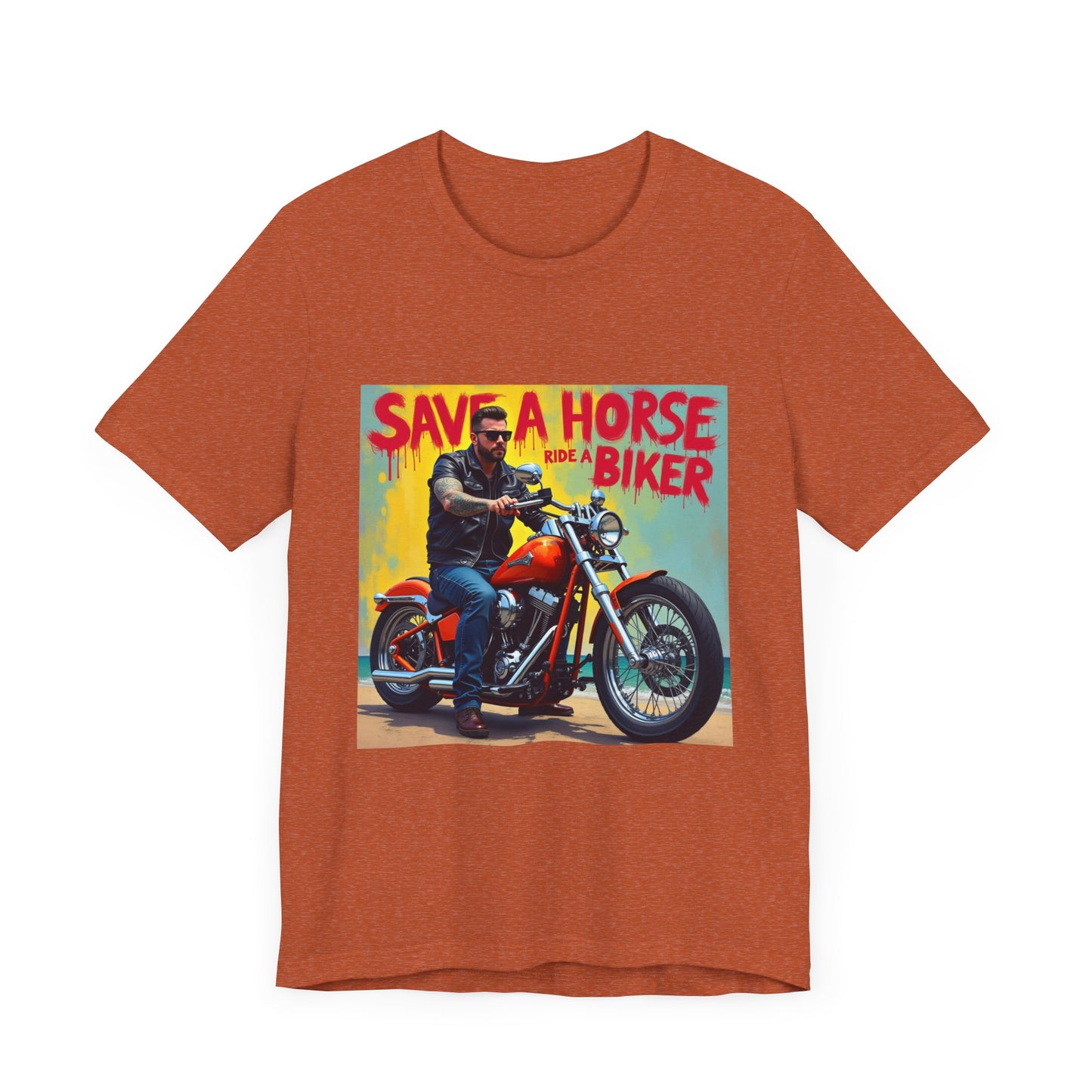 Save a Horse Ride a Biker Tee 2