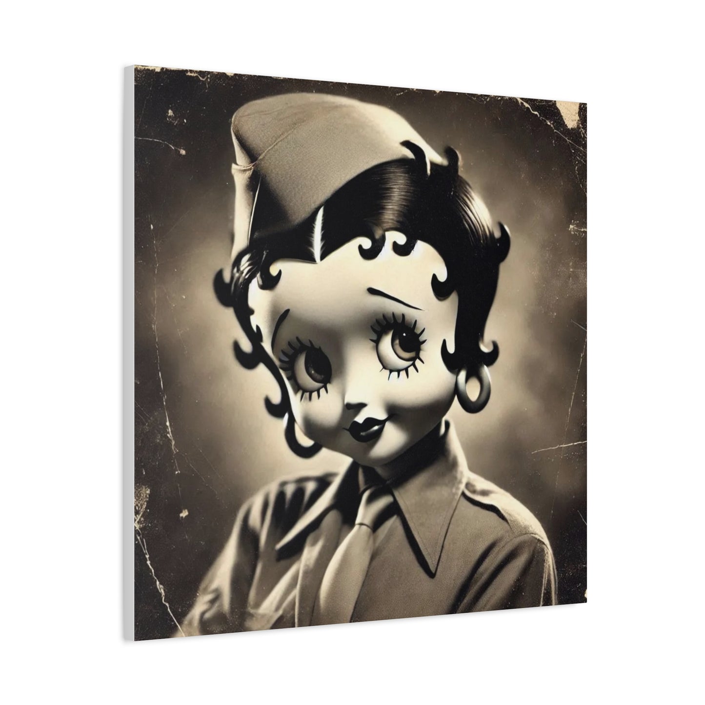 Betty Boop WW2 Antique Art