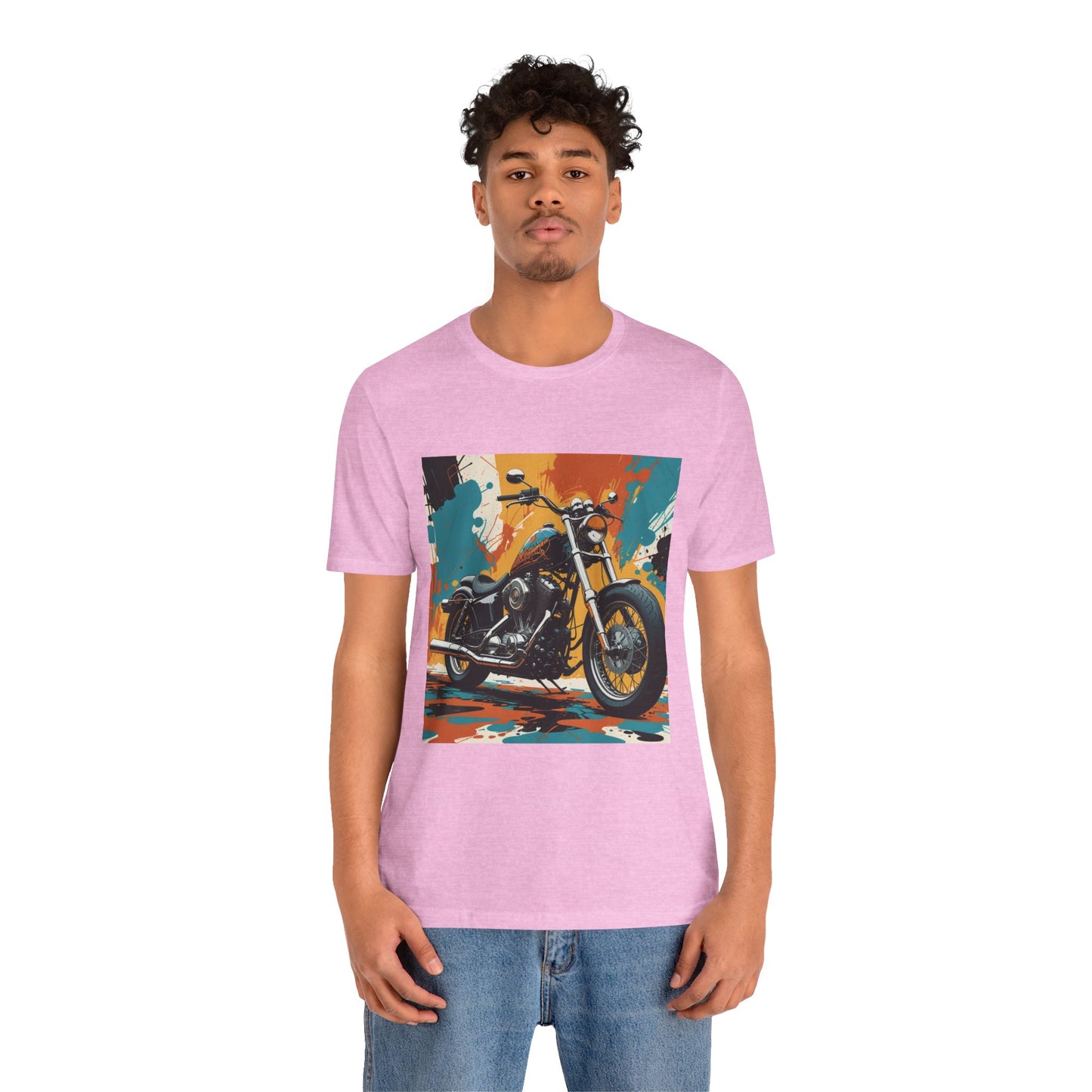 Abstract Chopper Tee 1