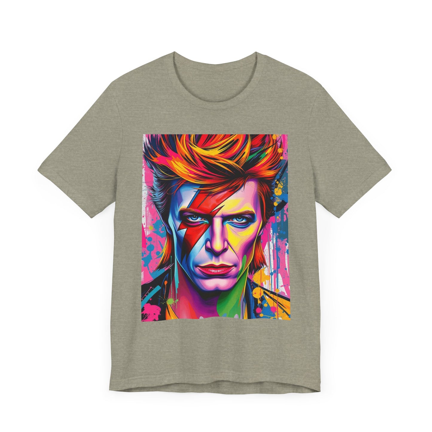 David Bowie Abstract T-Shirt