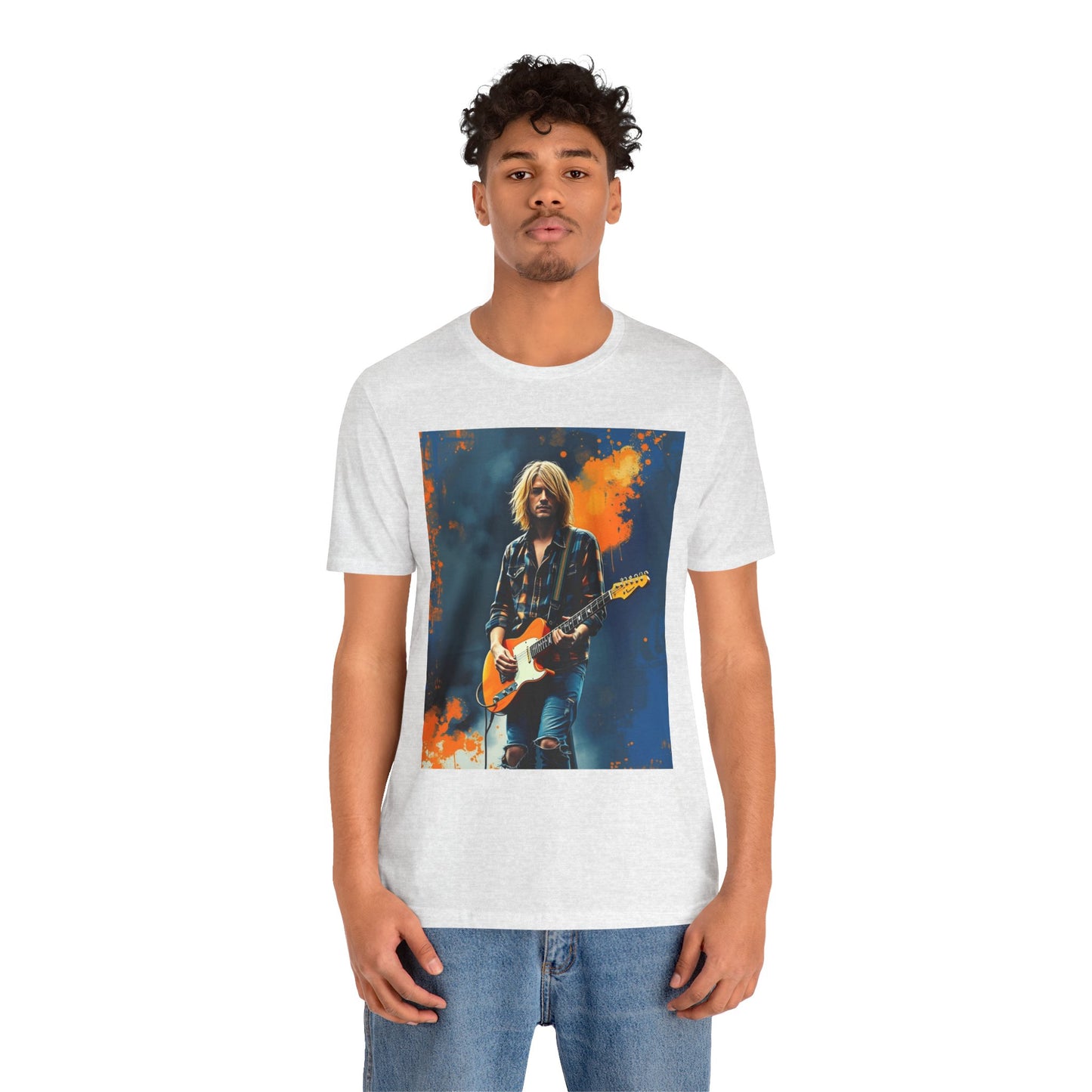 Kurt Cobain-Nirvana Abstract T-Shirt 2