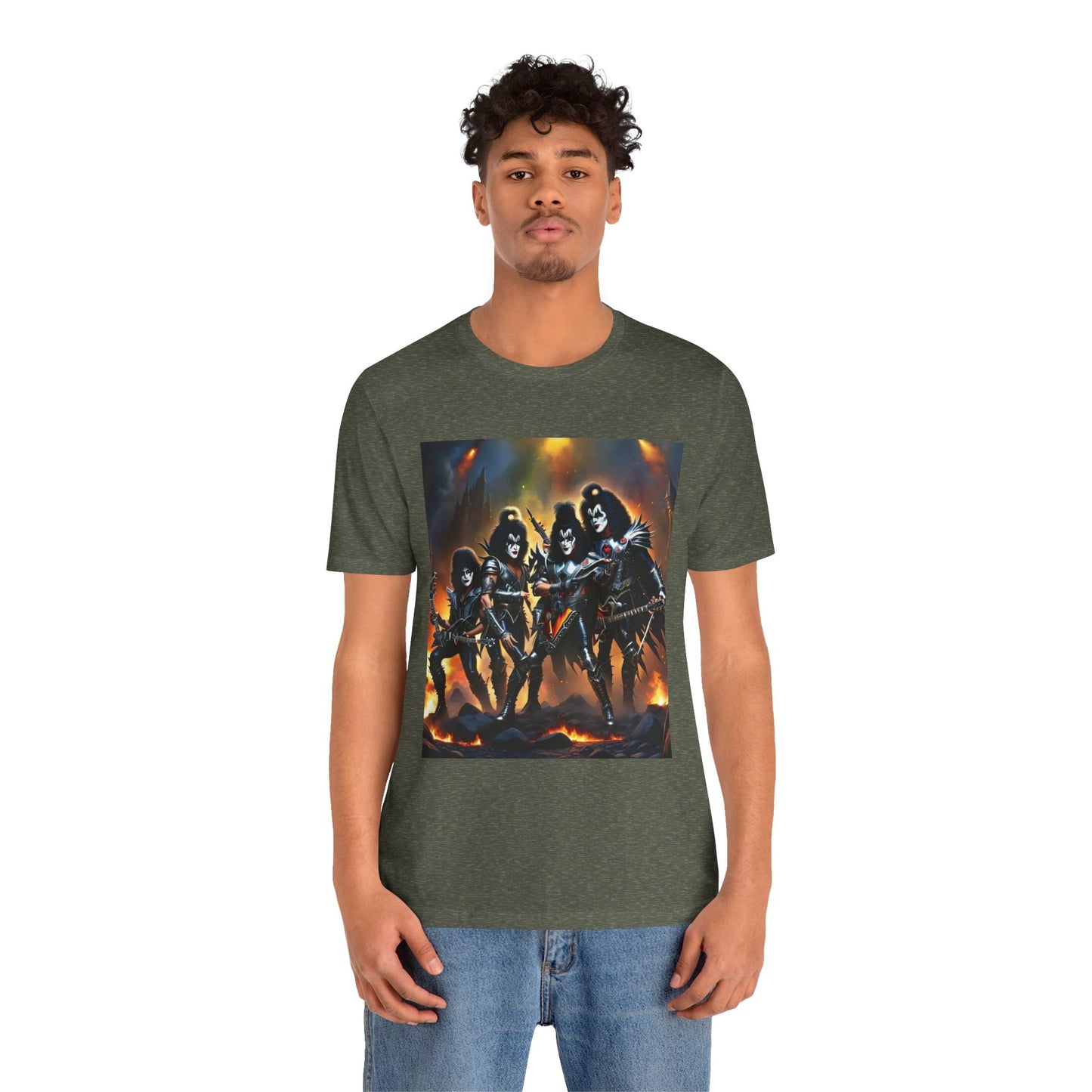 Kiss Band Abstract T-Shirt